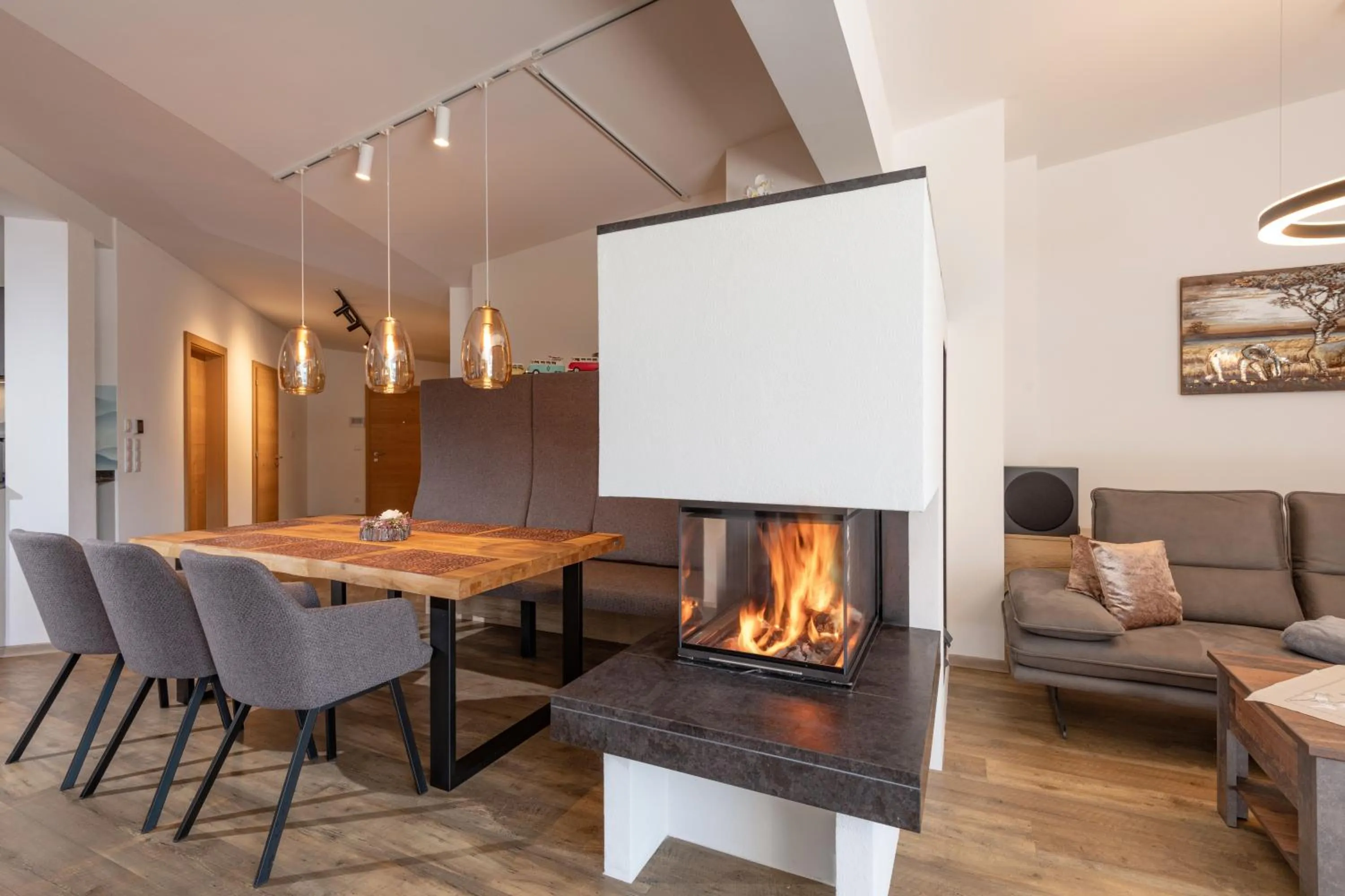 Living room in Aparthotel AlpTirol