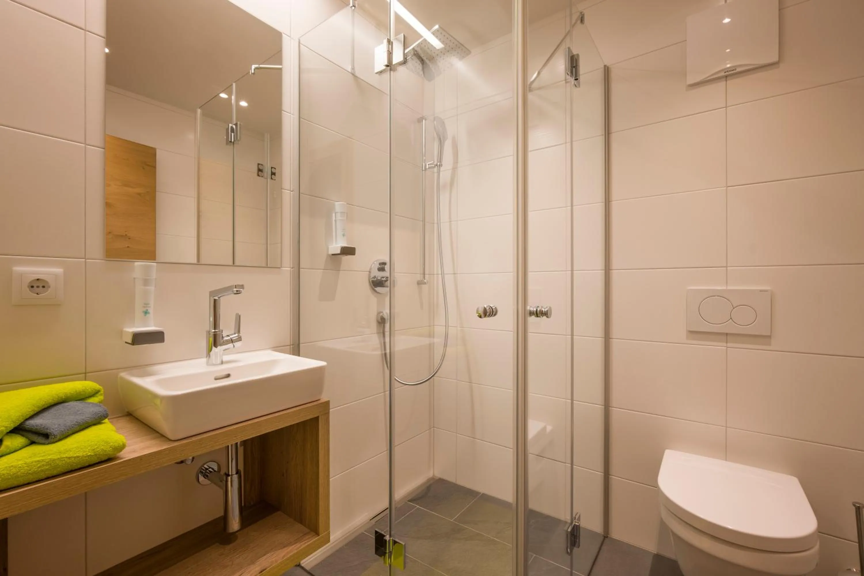 Bathroom in Aparthotel AlpTirol