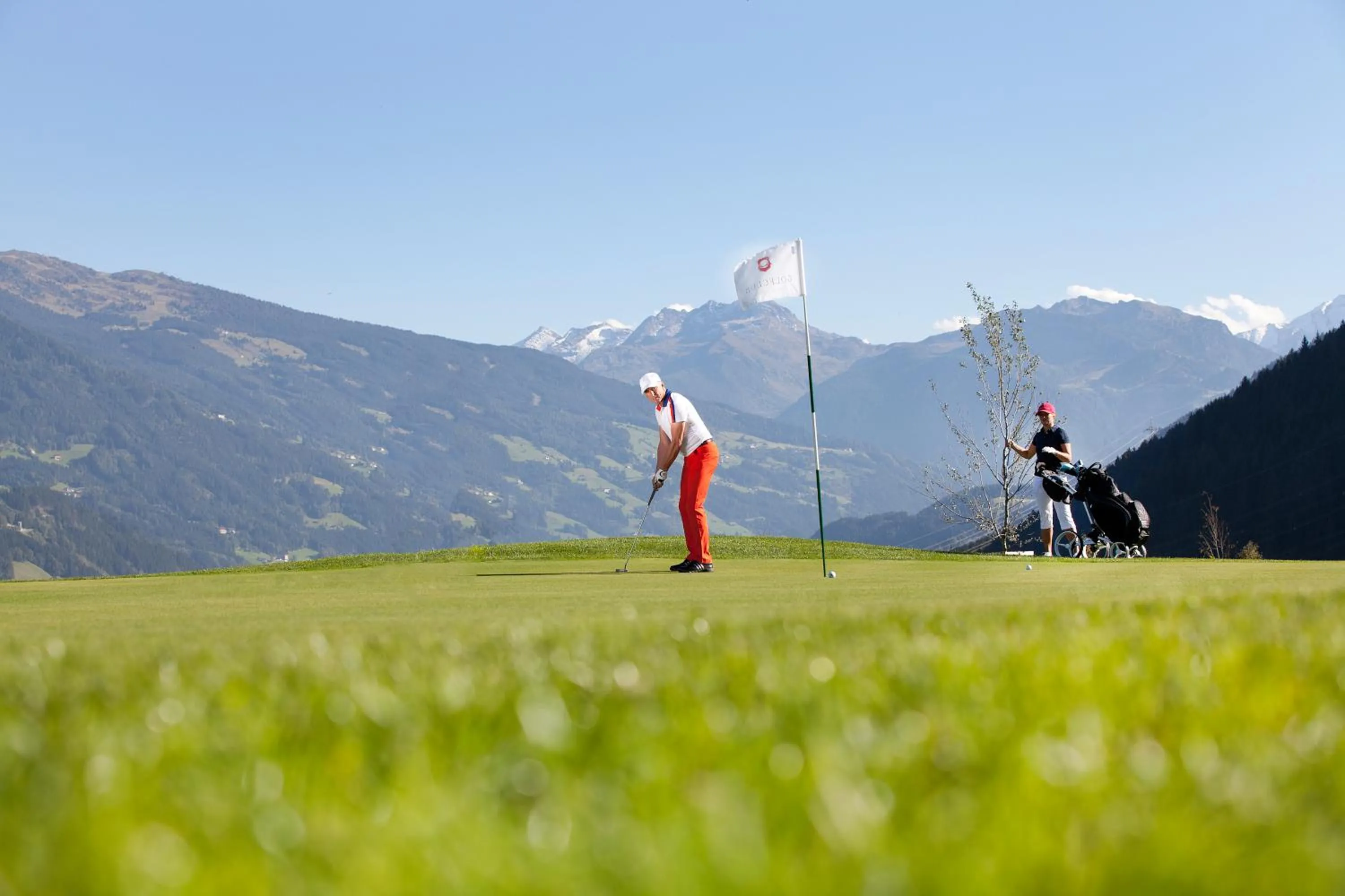 Golfcourse in Aparthotel AlpTirol