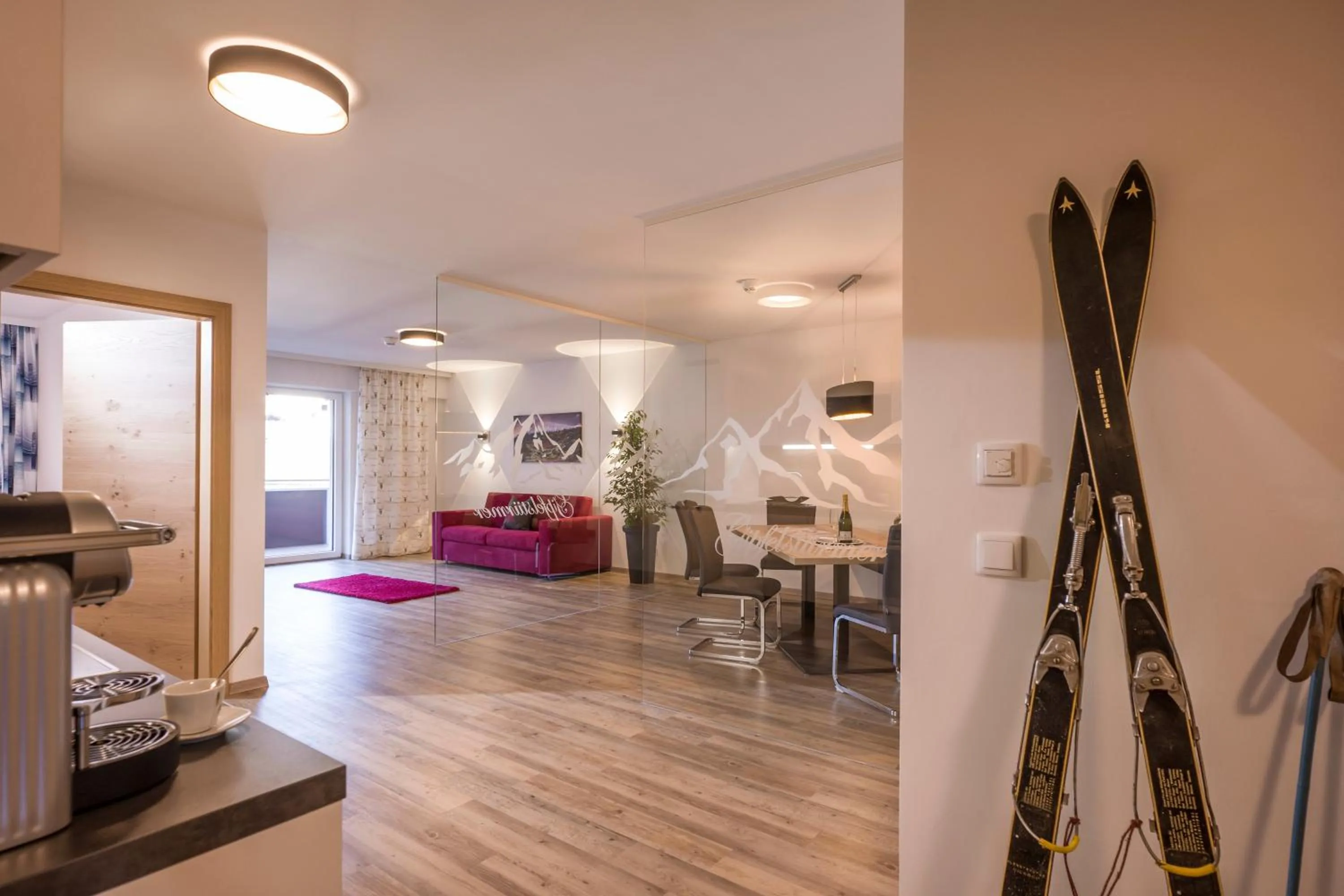 Living room in Aparthotel AlpTirol