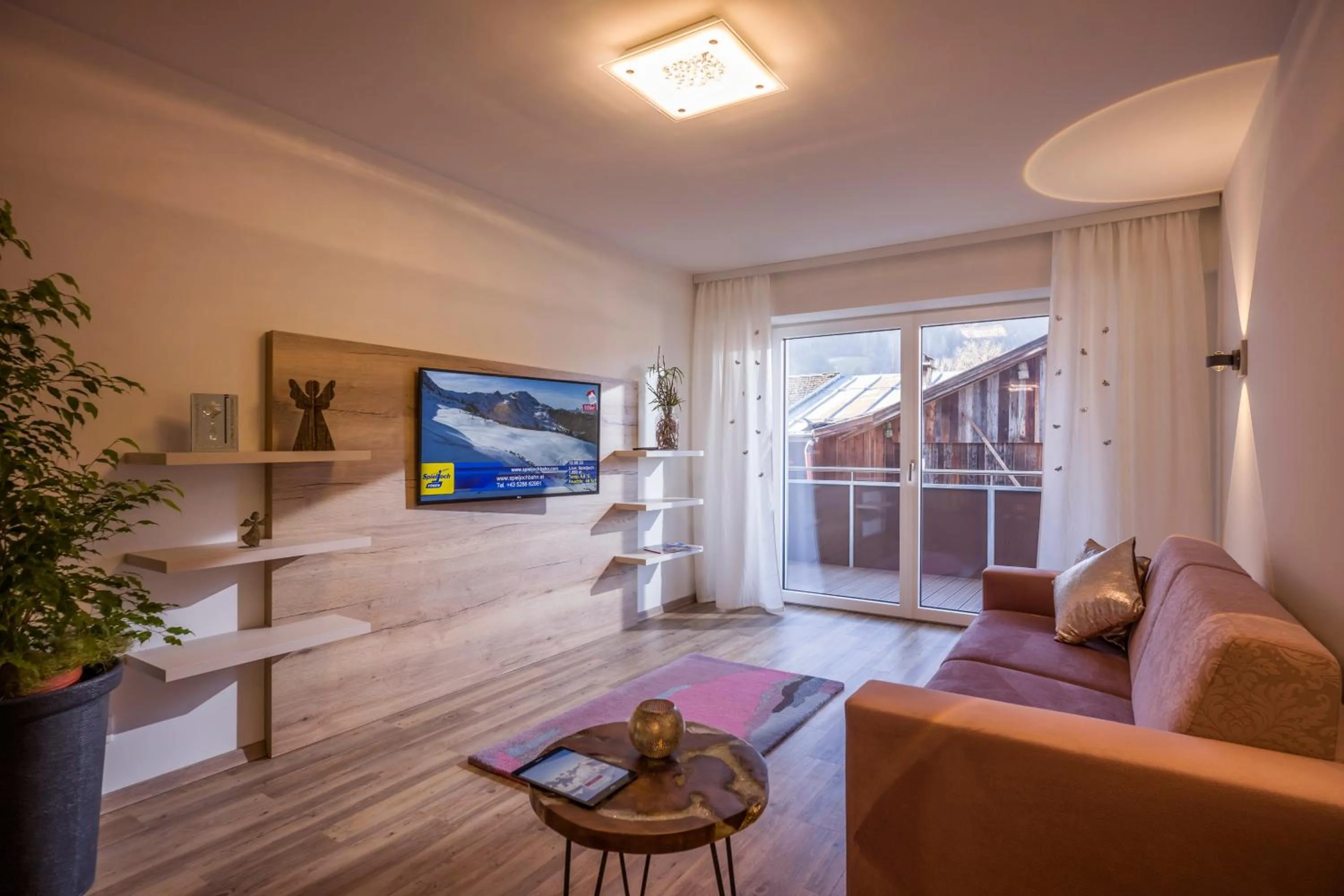 Living room in Aparthotel AlpTirol
