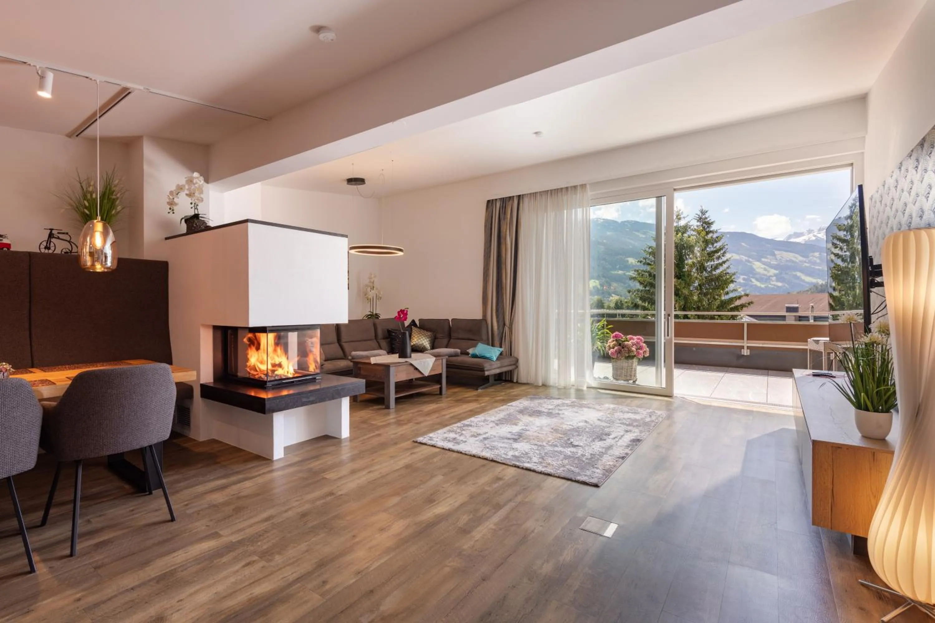 Living room in Aparthotel AlpTirol