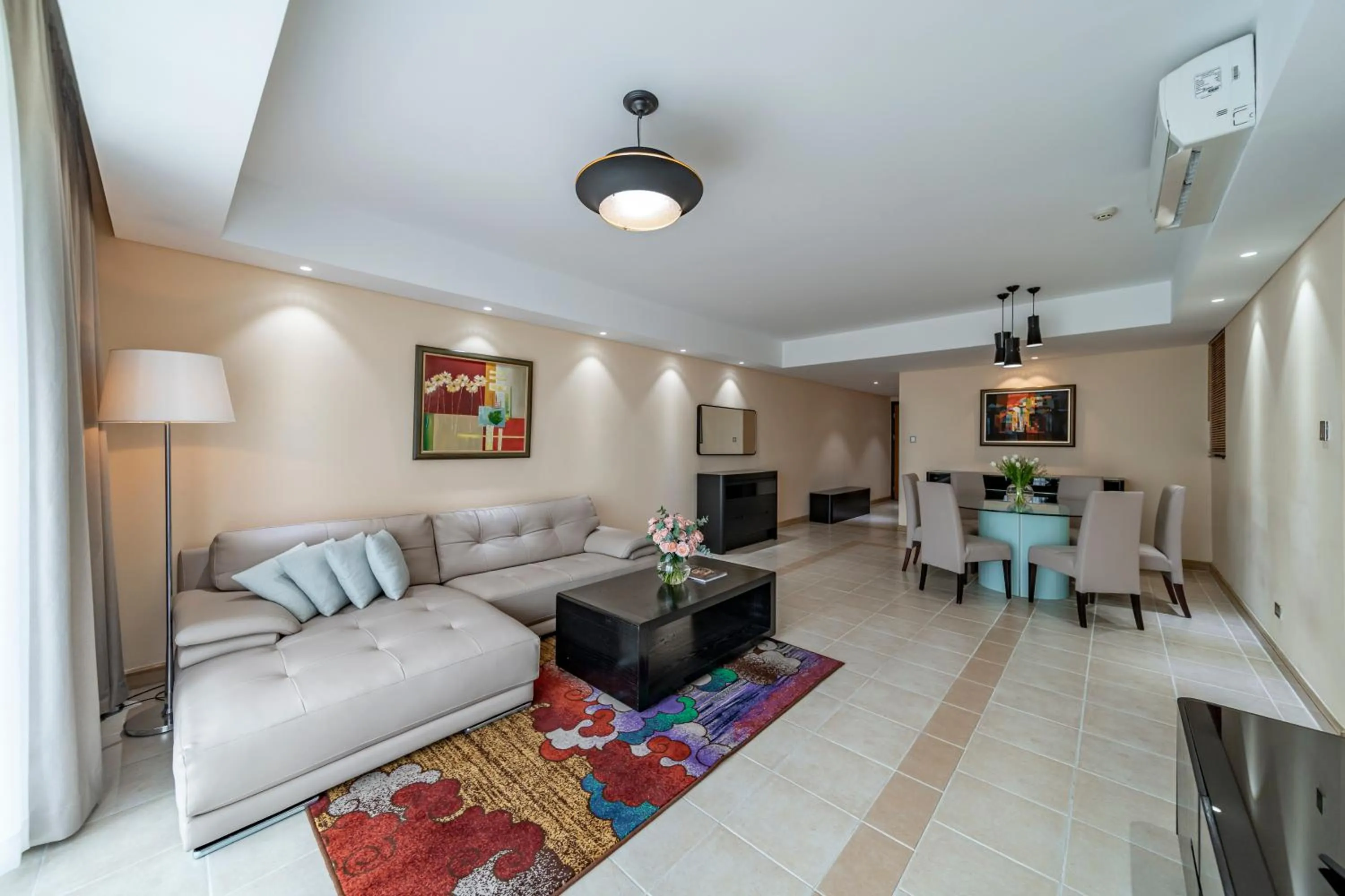 Living room in Sherwood Residence