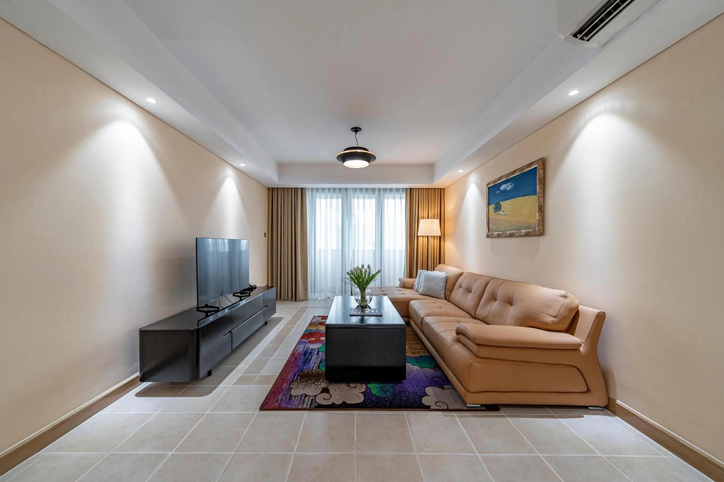 Living room in Sherwood Residence