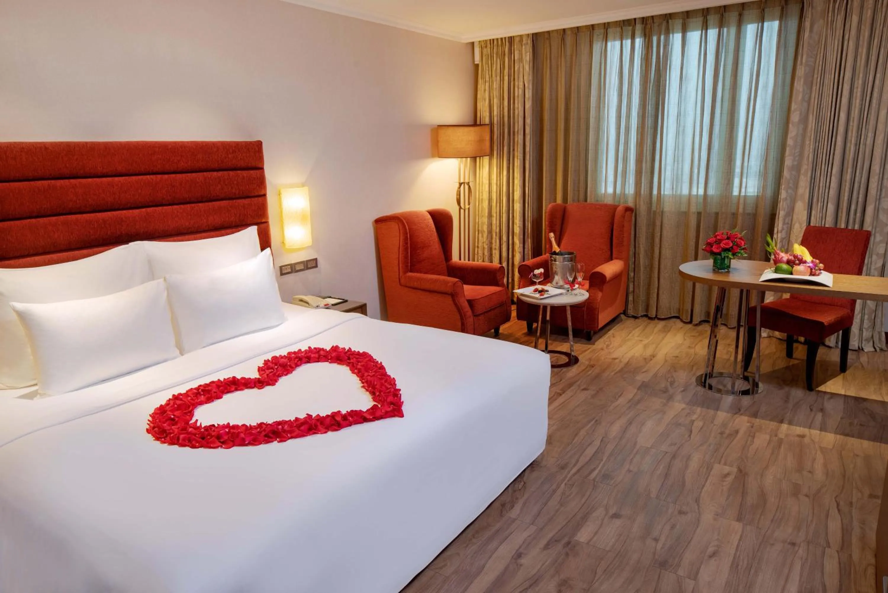 Bed in Windsor Plaza Hotel