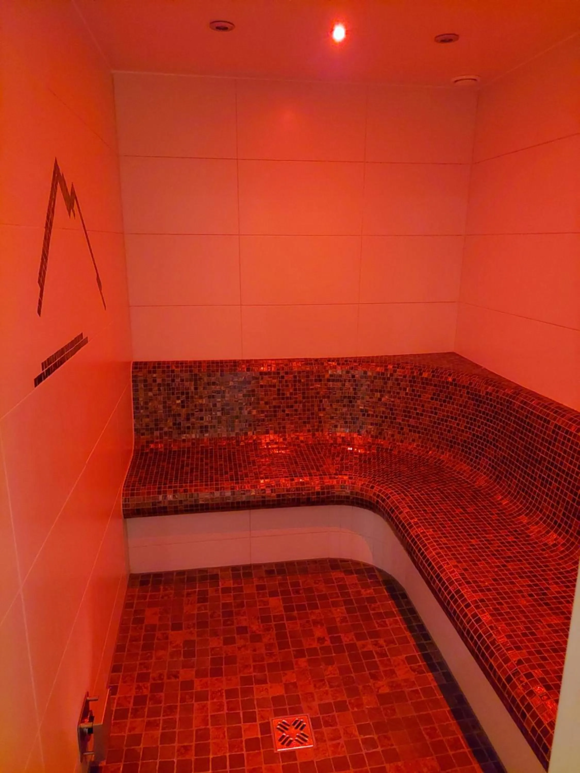 Steam room in Hotel Stülzis