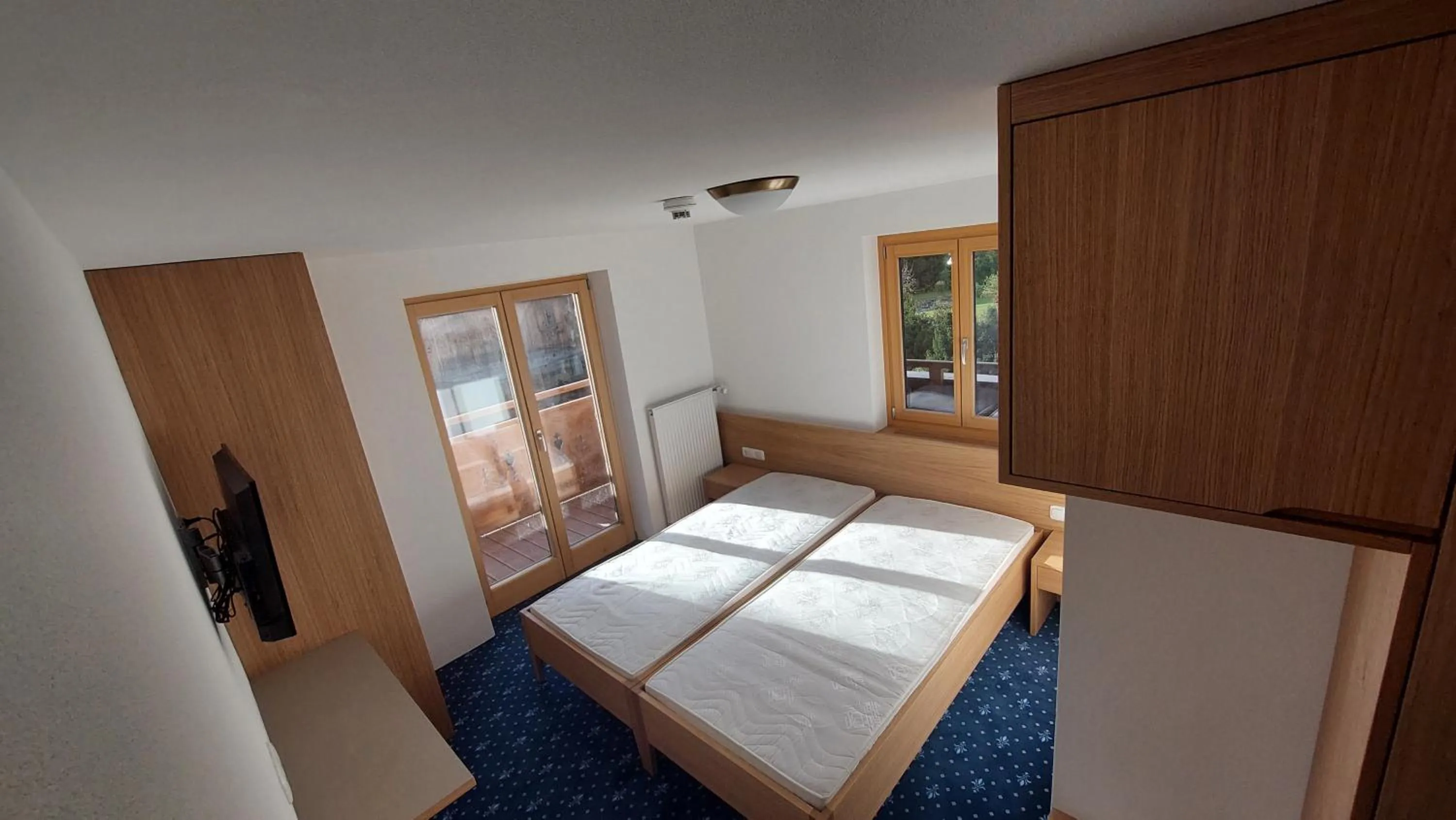 Bed in Hotel Stülzis