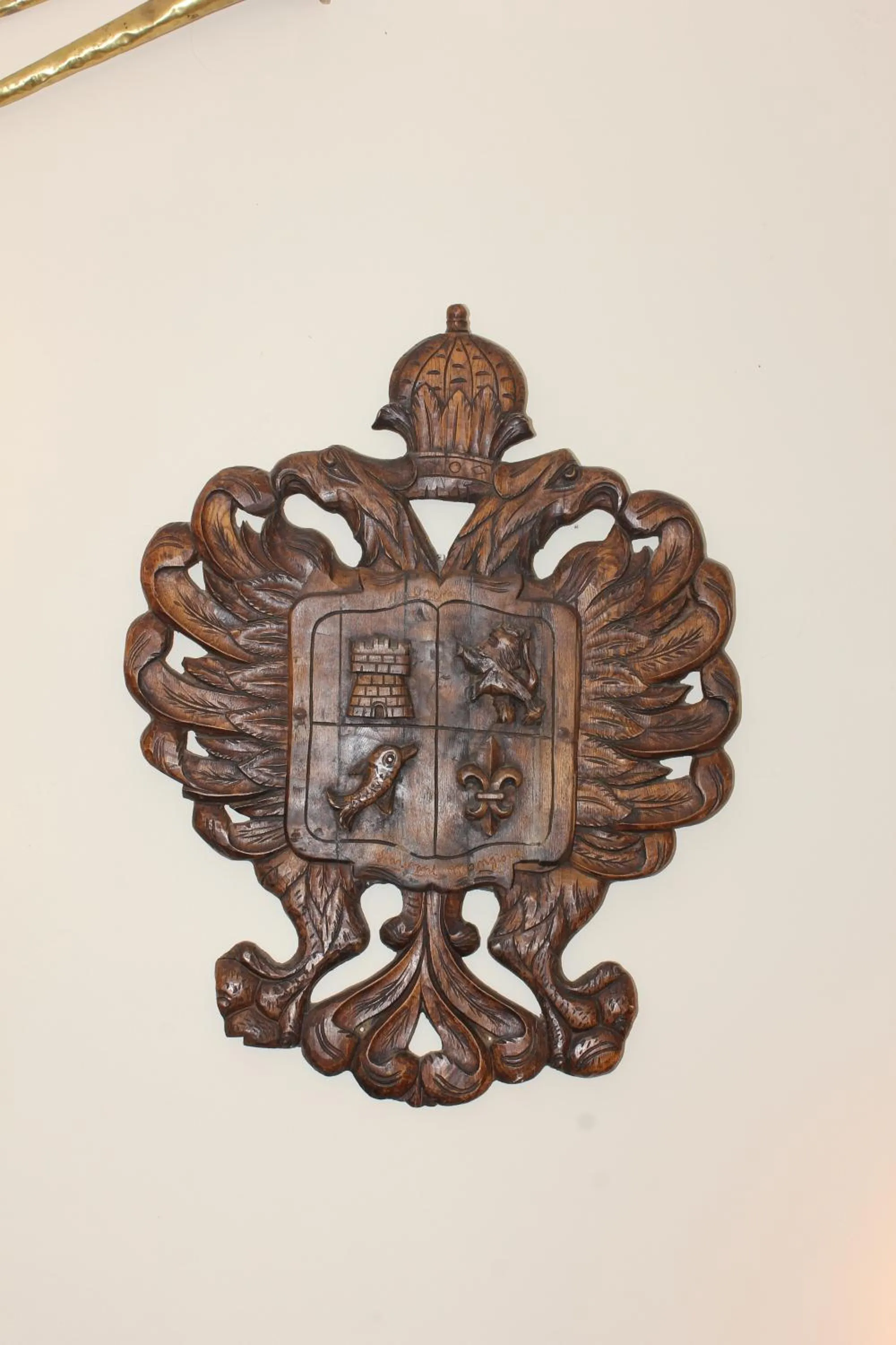 Decorative detail in Auberge de L'Echauguette