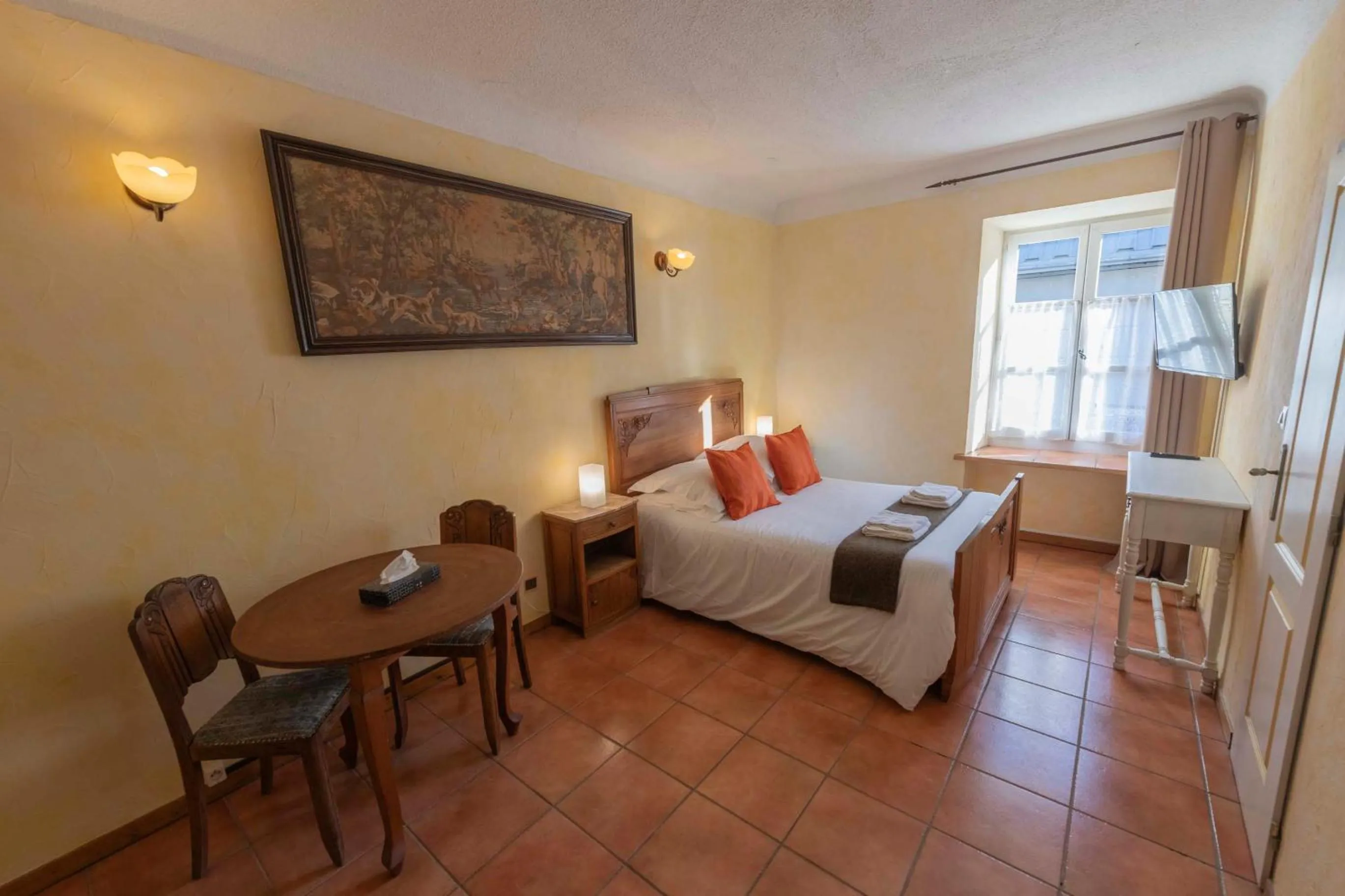 Bed in Auberge de L'Echauguette