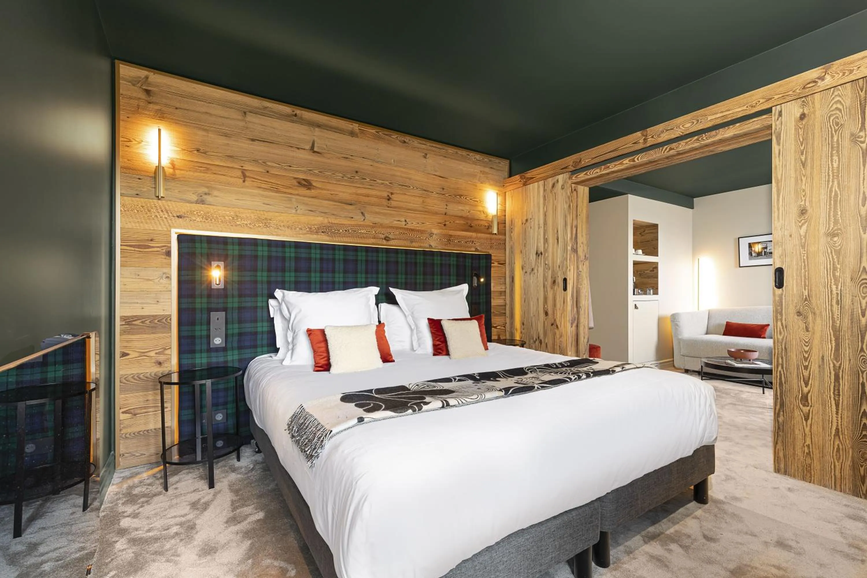 Photo of the whole room, Bed in Hotel Le Chabichou