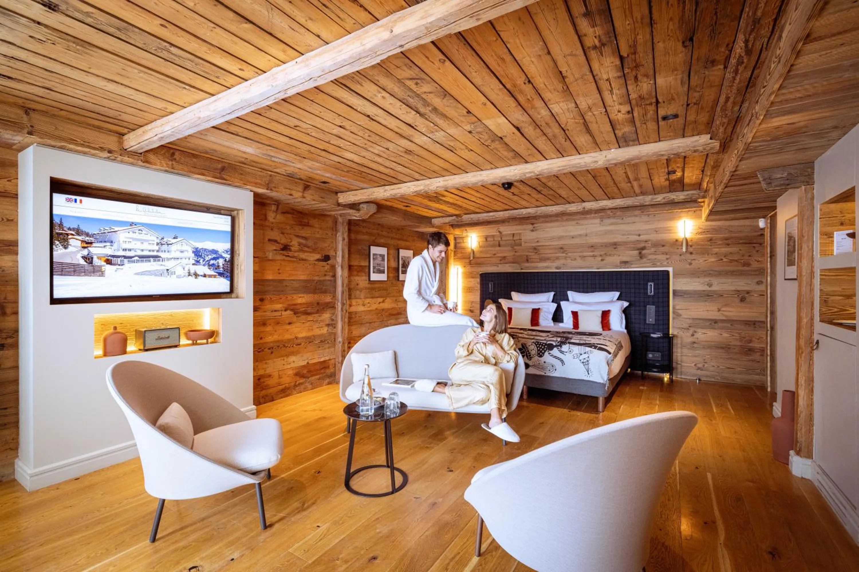 Bedroom in Hotel Le Chabichou