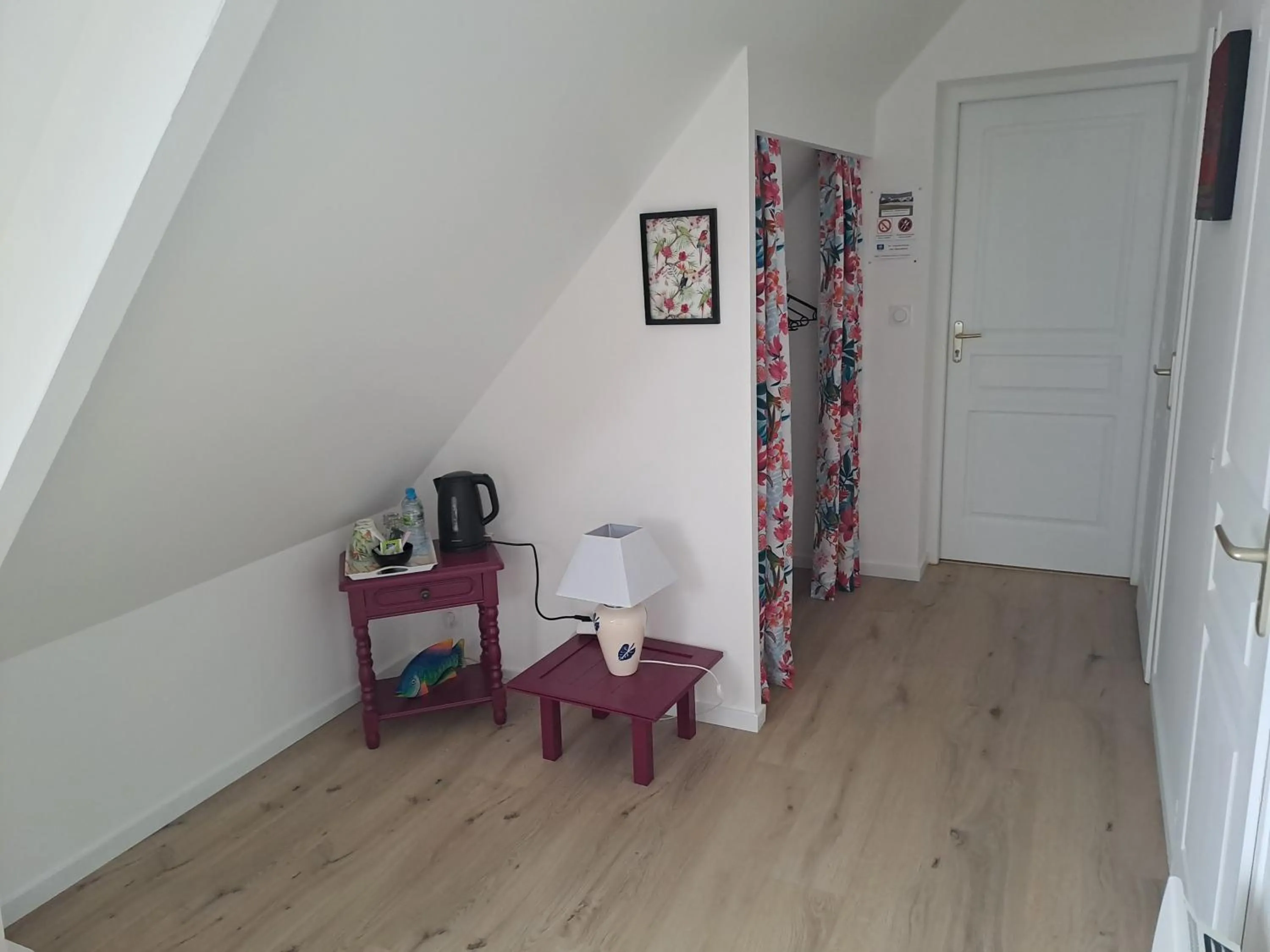 Bedroom in Les grandes Masures B&B