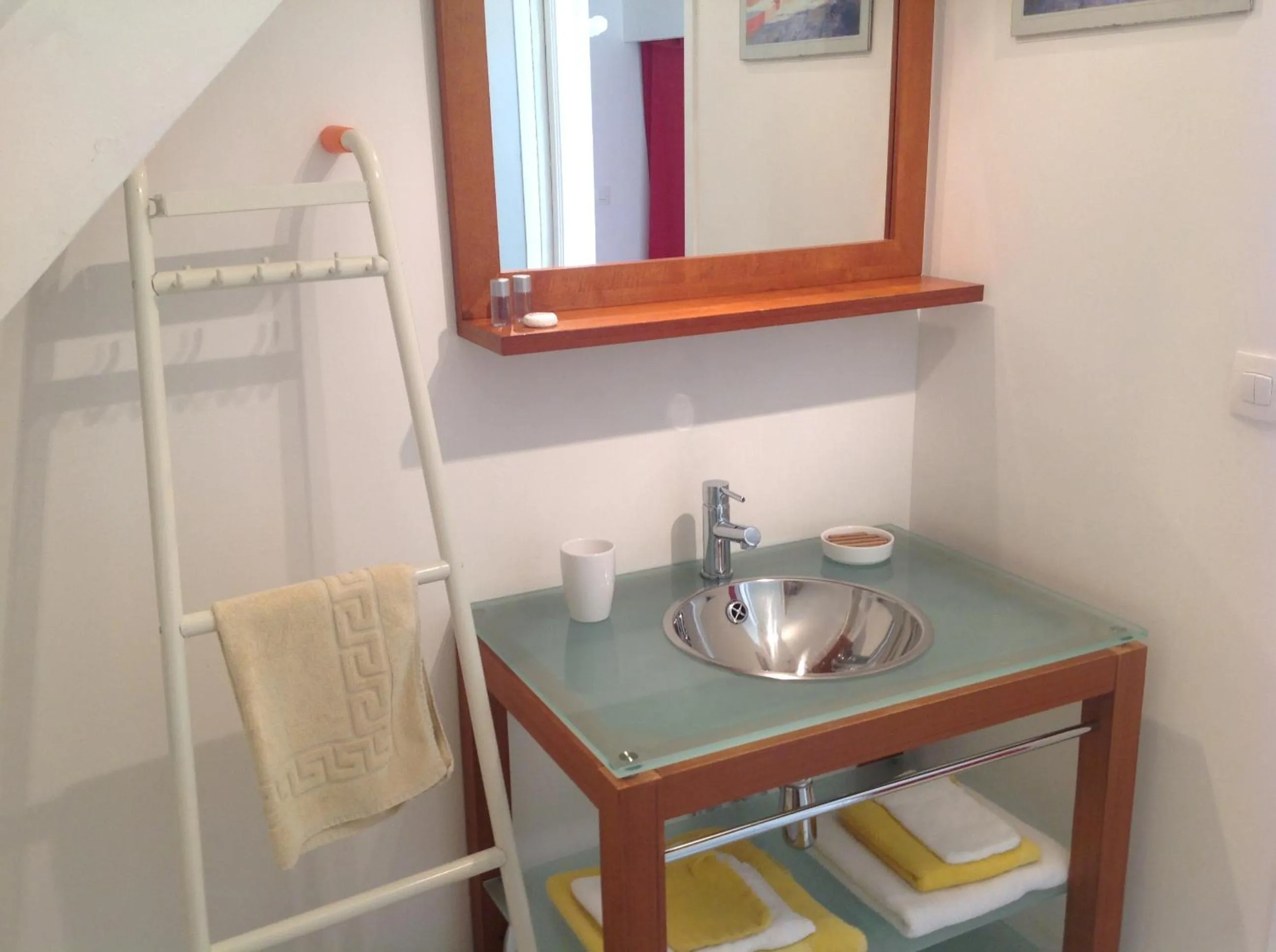 Bathroom in Les grandes Masures B&B