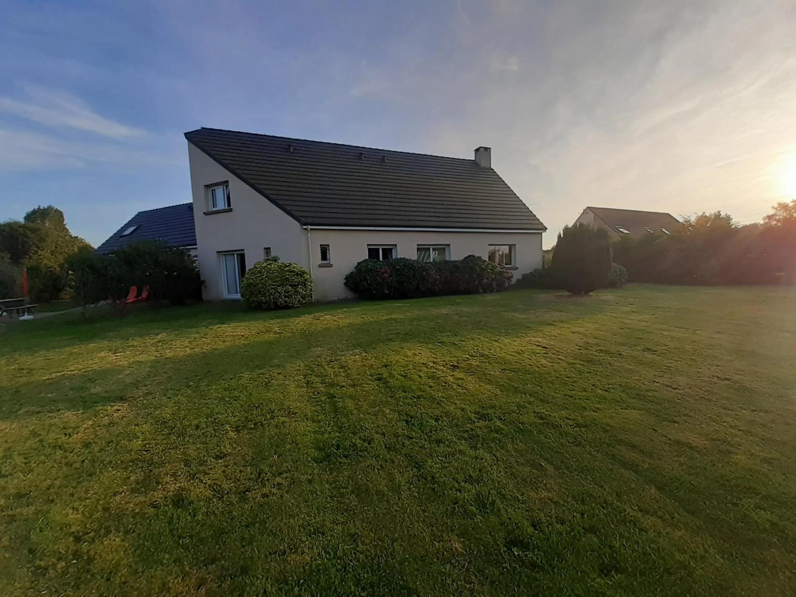 Garden in Les grandes Masures B&B