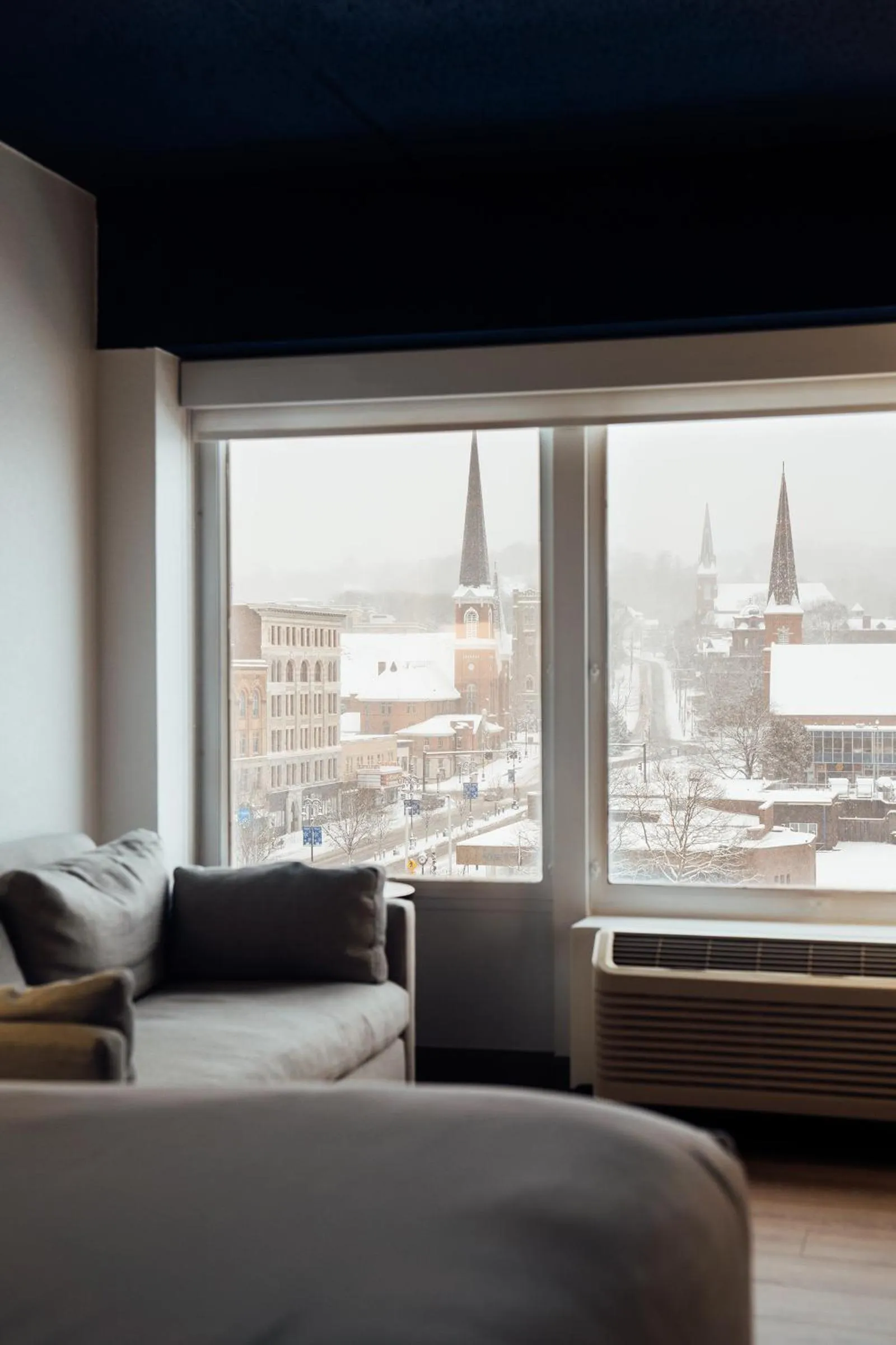 View (from property/room), Bed in Hotel Downstreet, an Ascend Collection Hotel