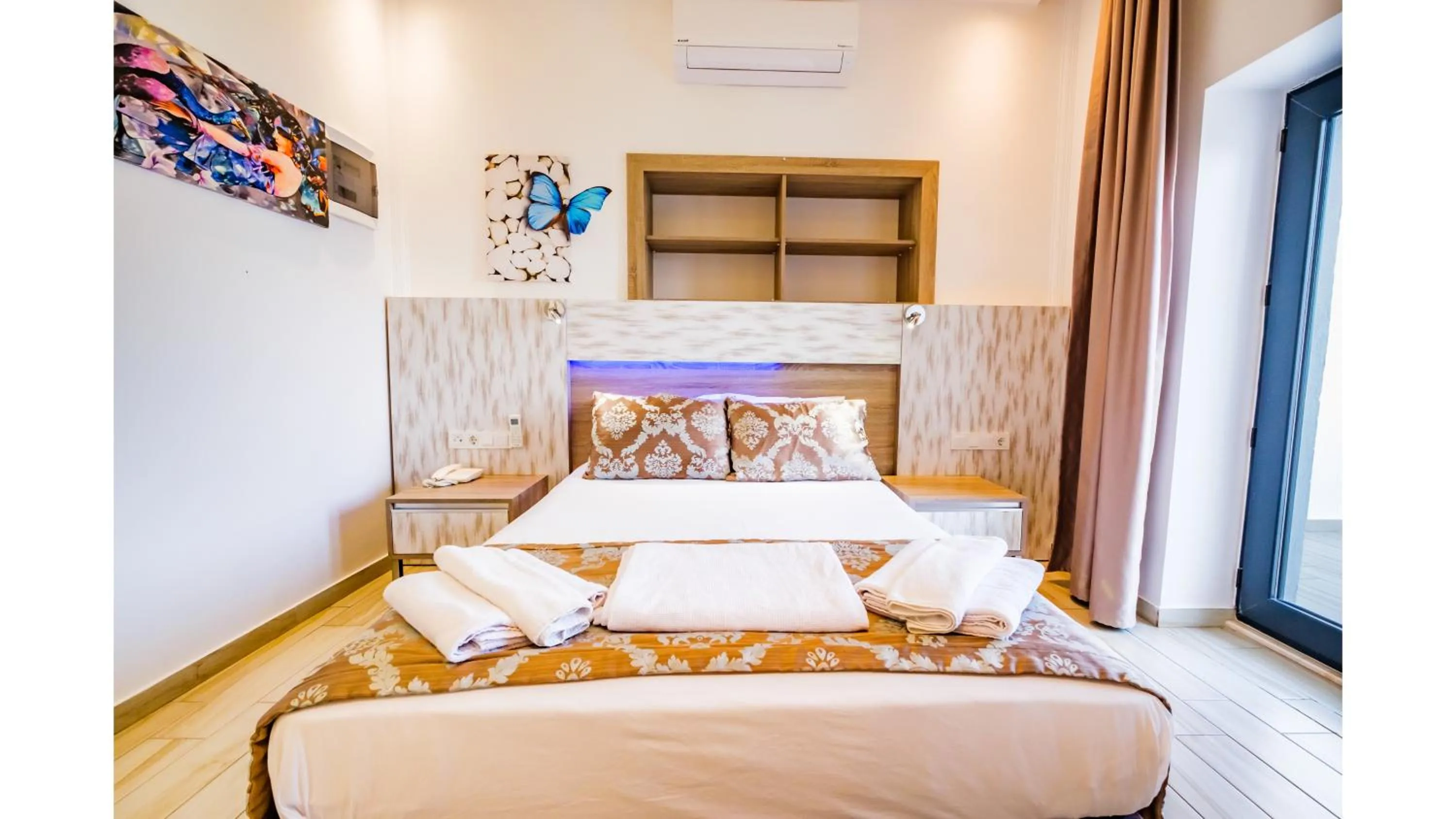 Bed in Sardunya Andifli Otel