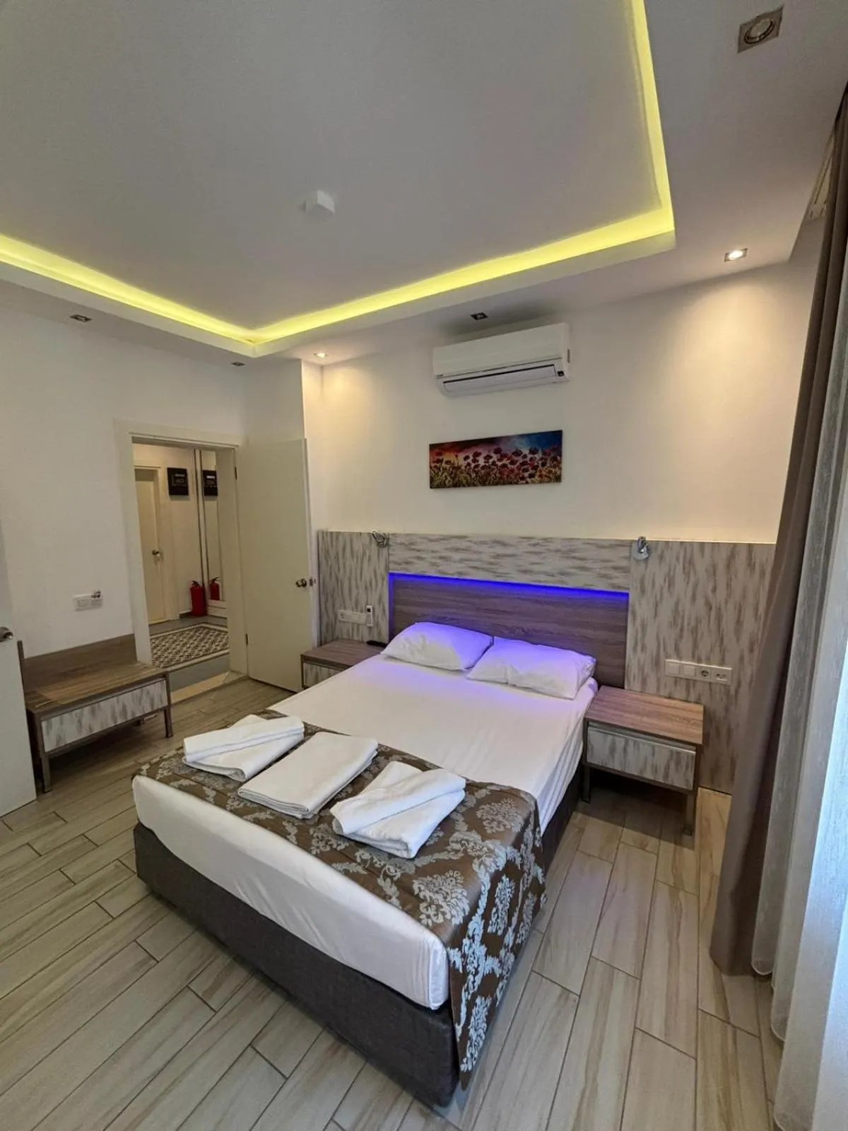 Bed in Sardunya Andifli Otel