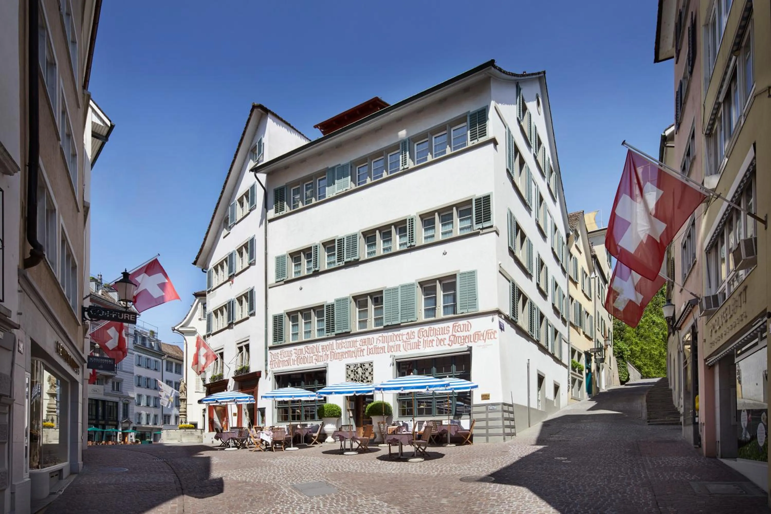 Property building in Boutique Hotel Kindli