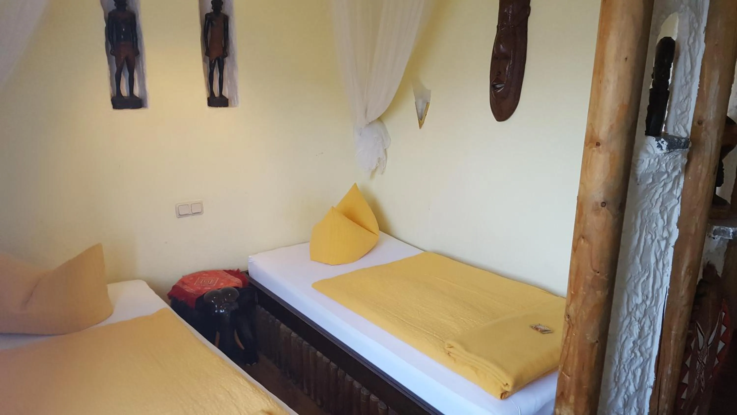 Bed in Frau Holle-Land-Hotel Witzenhausen