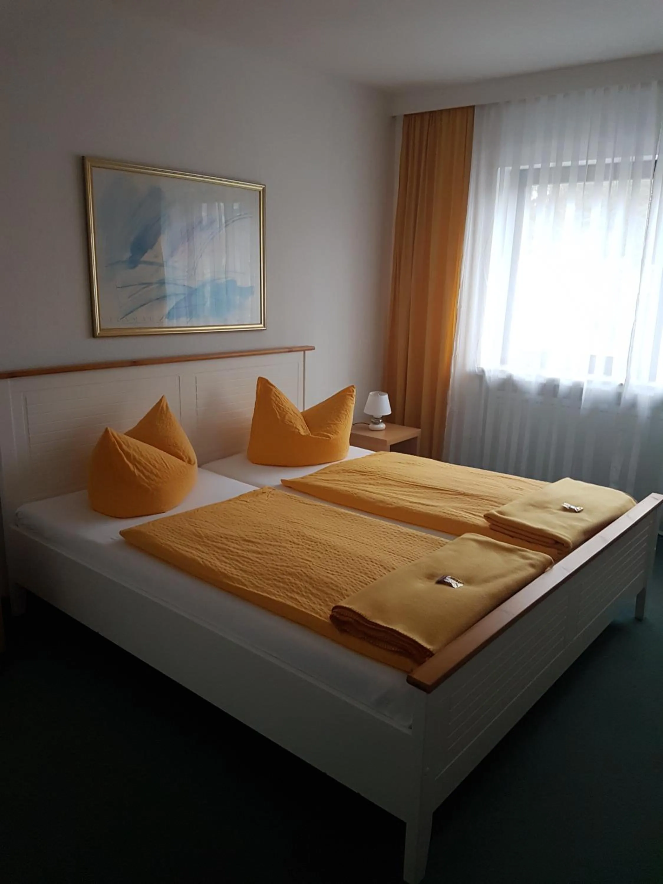 Bed in Frau Holle-Land-Hotel Witzenhausen