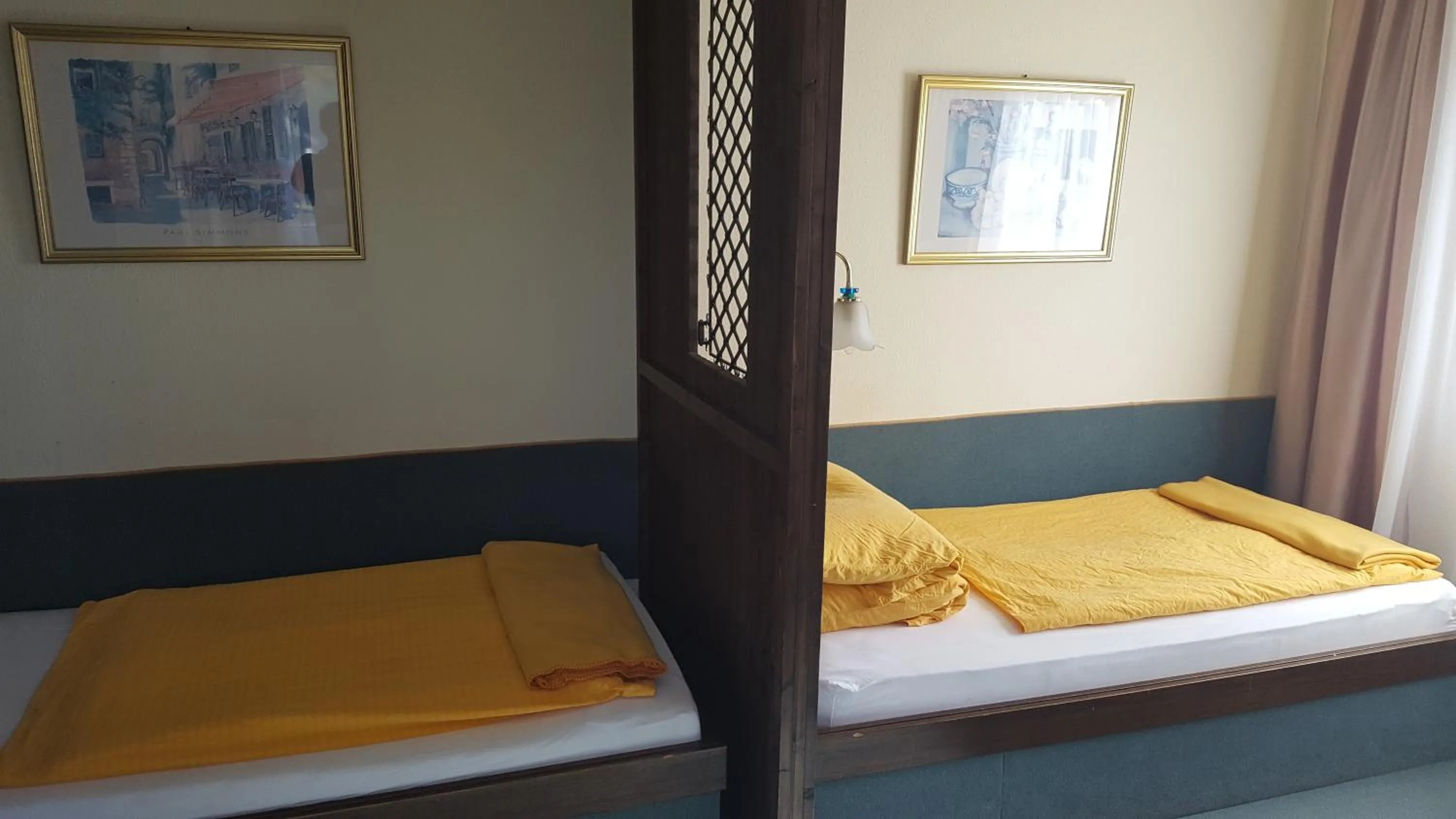 Bed in Frau Holle-Land-Hotel Witzenhausen