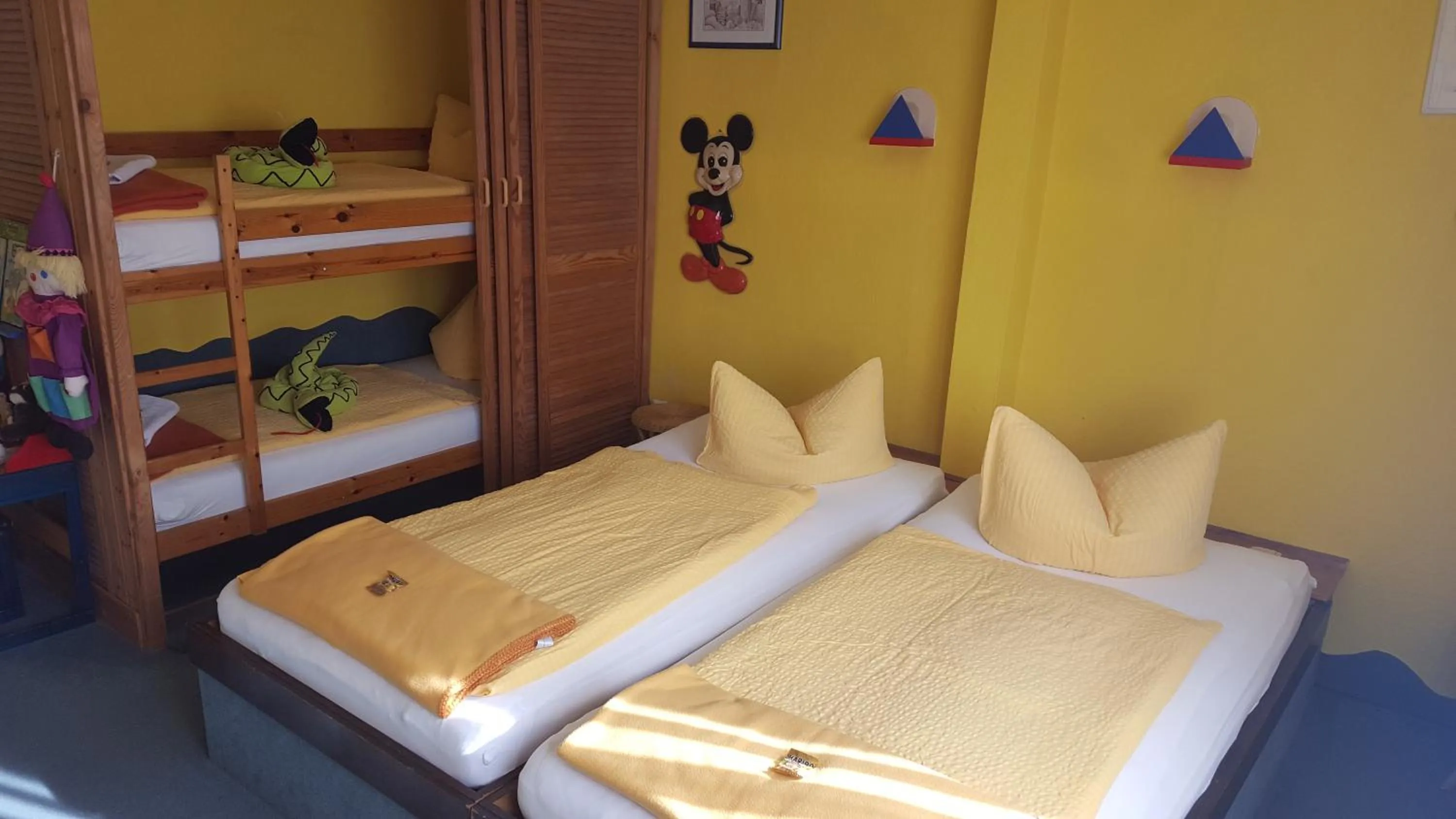 Bed in Frau Holle-Land-Hotel Witzenhausen