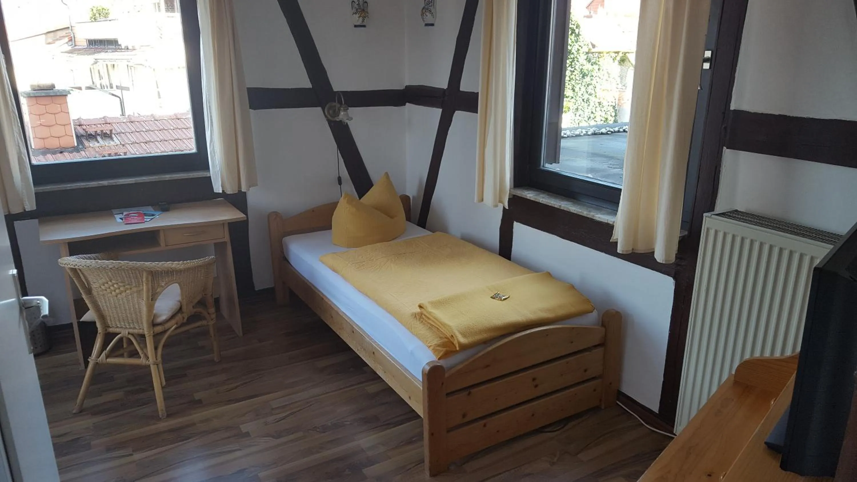 Bed in Frau Holle-Land-Hotel Witzenhausen
