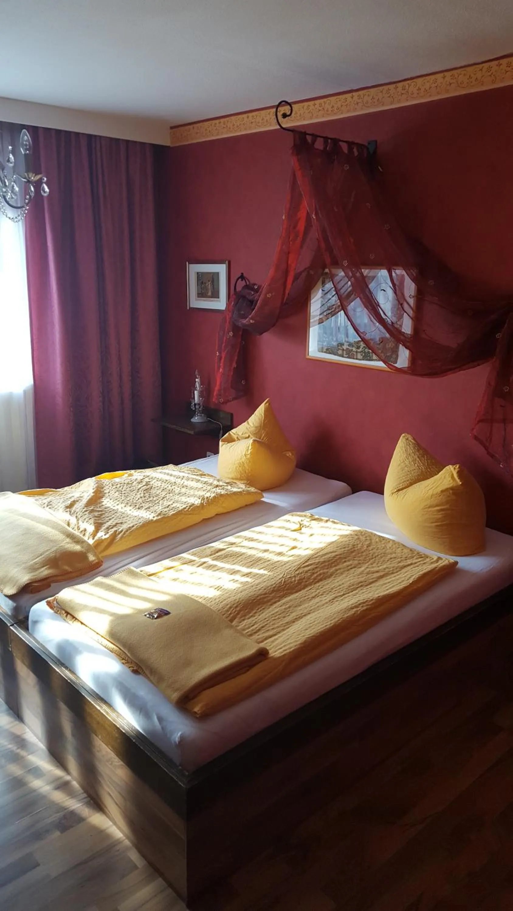 Bed in Frau Holle-Land-Hotel Witzenhausen
