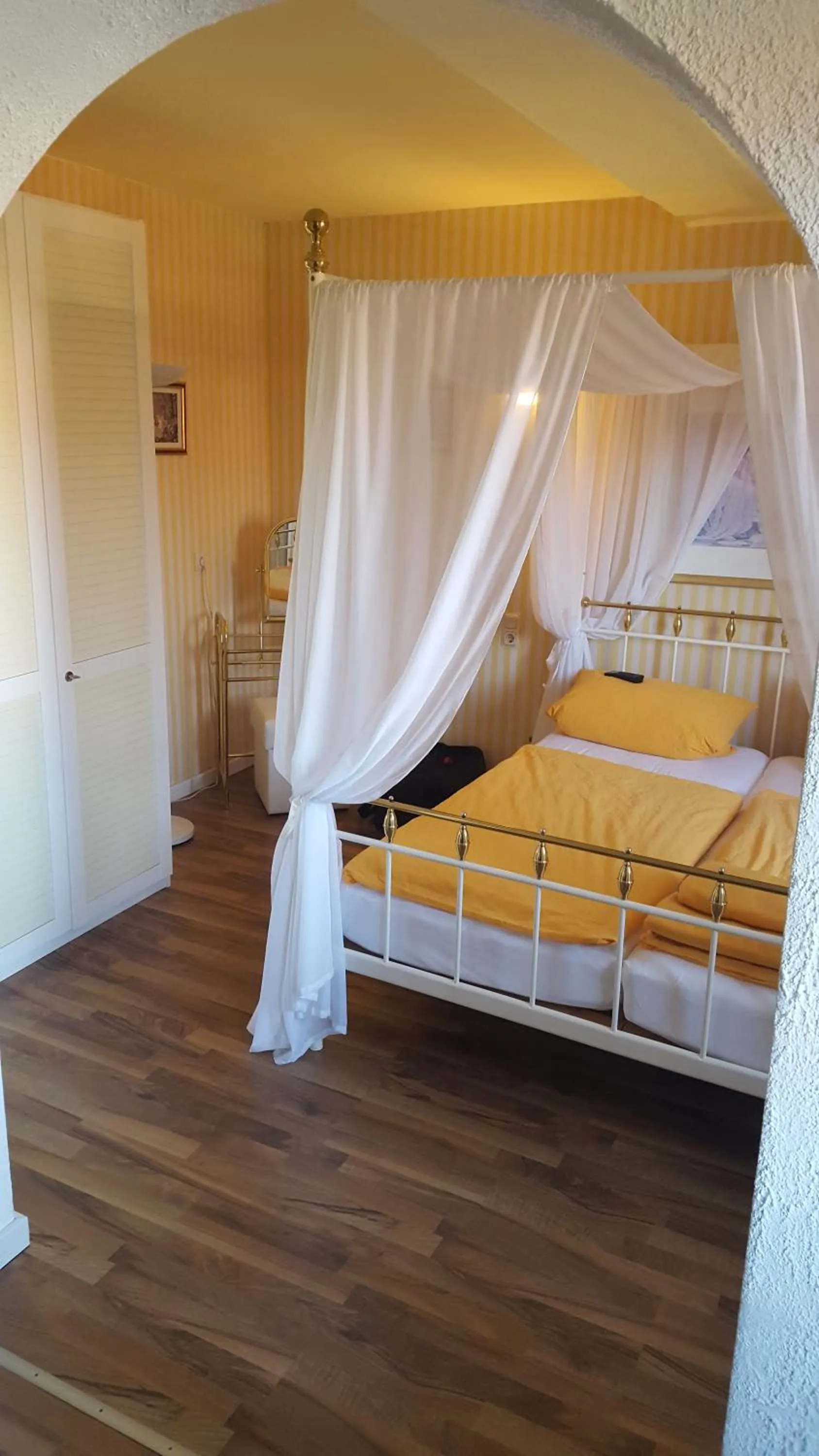 Bed in Frau Holle-Land-Hotel Witzenhausen