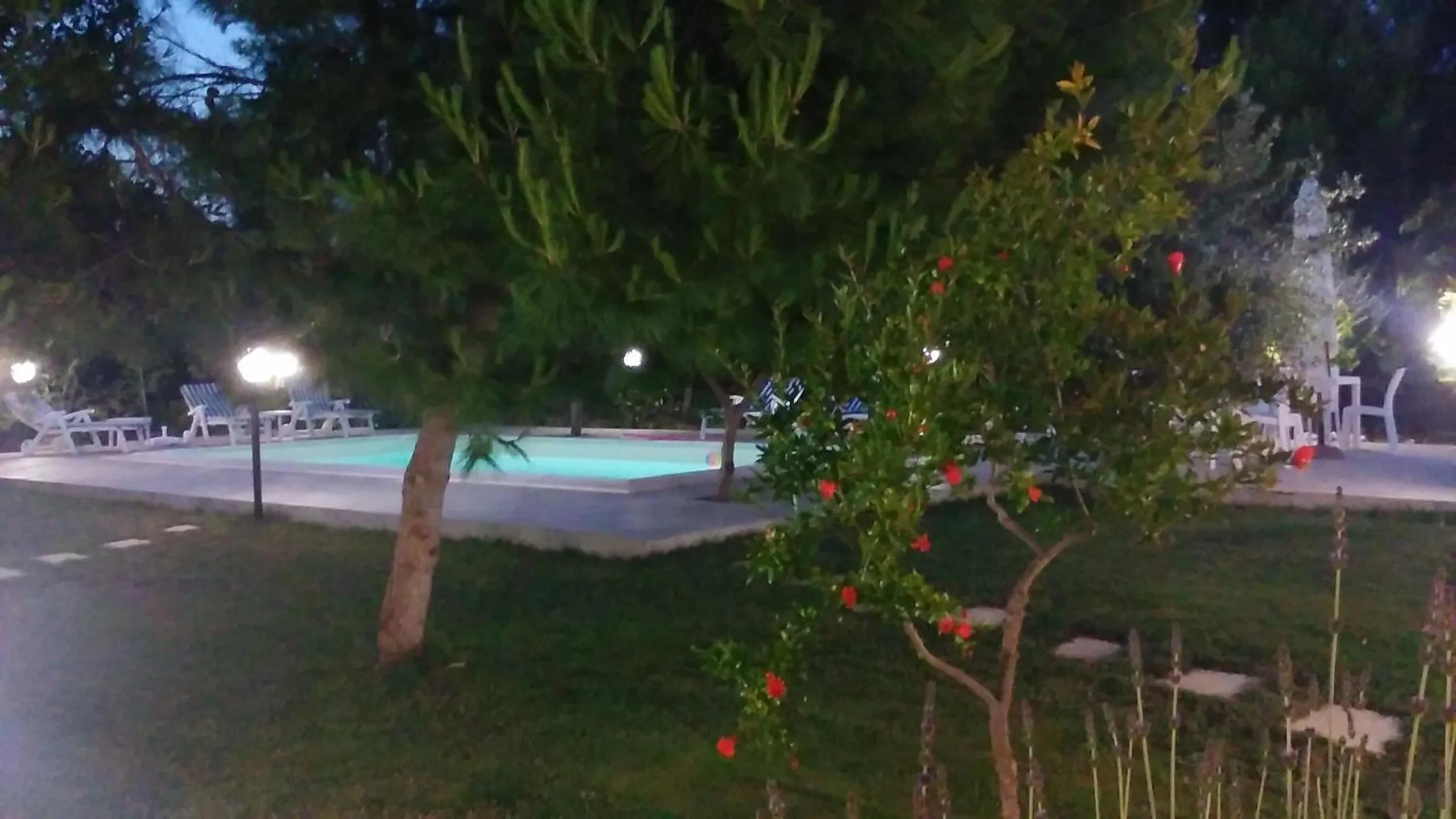 Garden view in Verdeblu