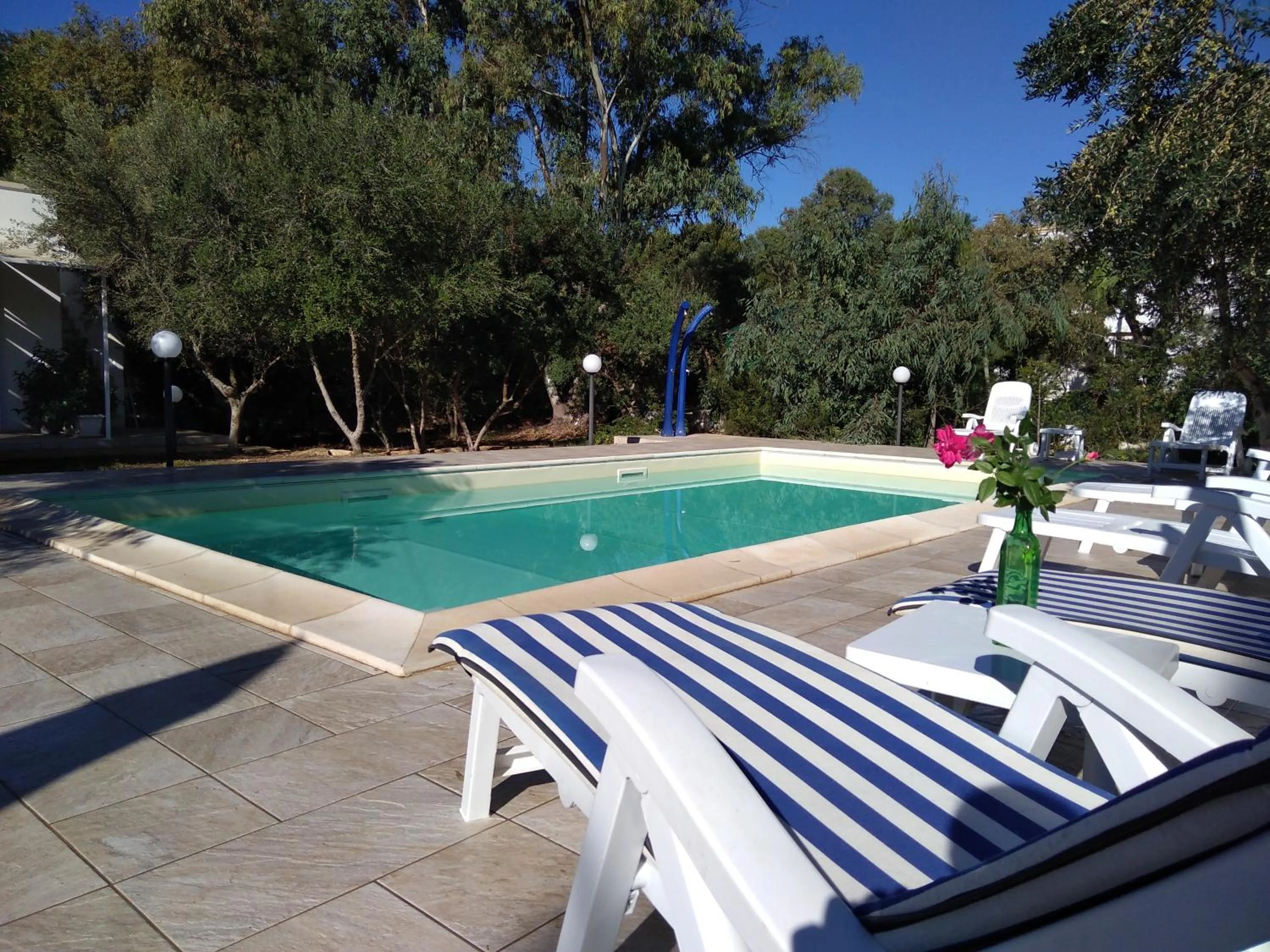 Garden view in Verdeblu