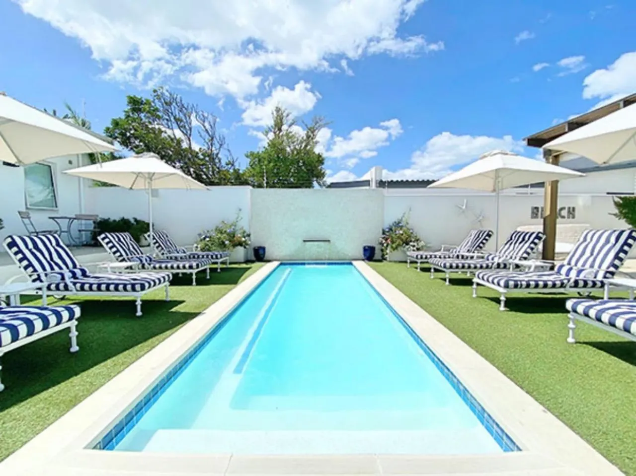 Pool view in One Marine Drive Boutique Hotel & Spa by The Living Journey Collection