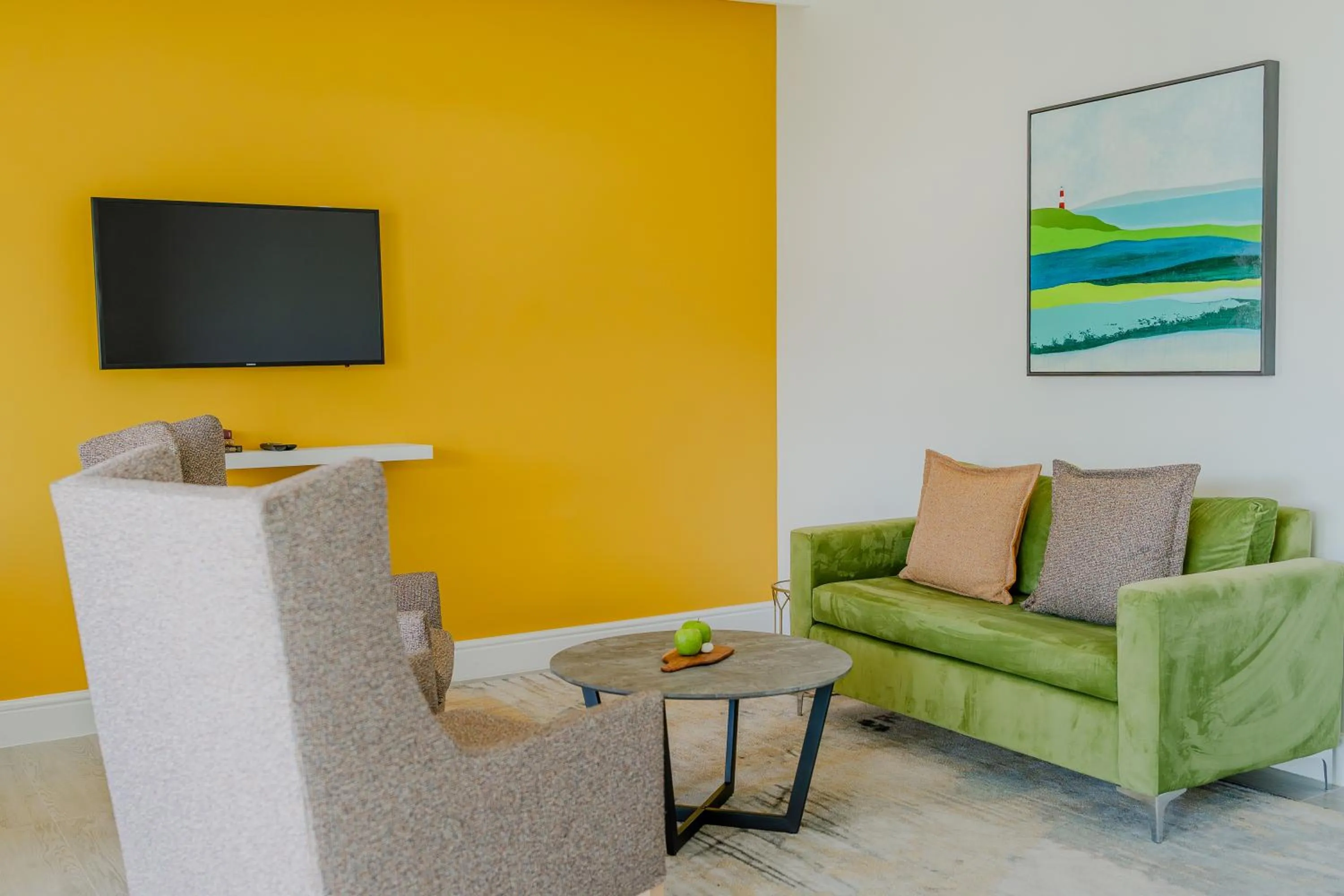 Seating area in One Marine Drive Boutique Hotel & Spa by The Living Journey Collection