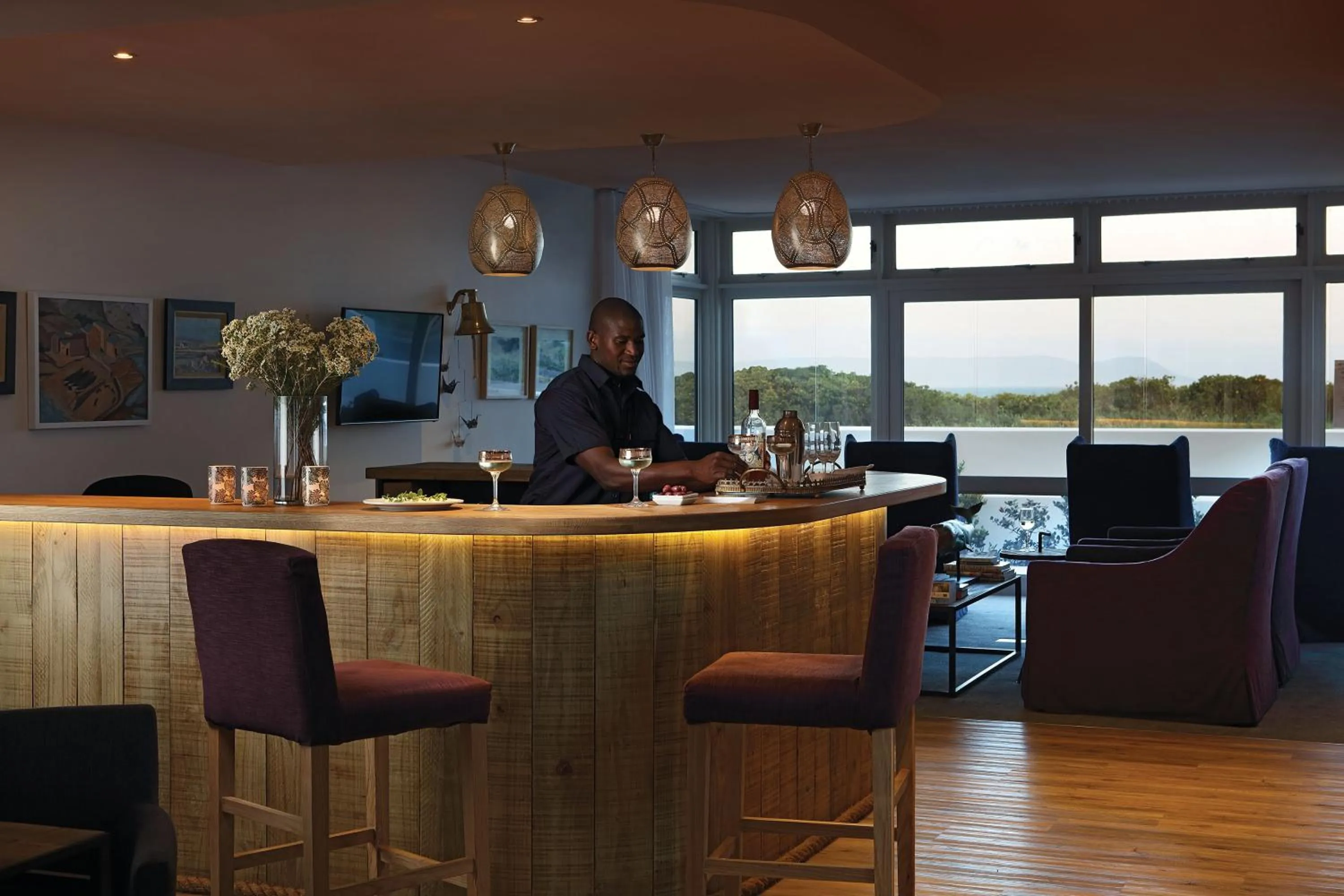 Lobby or reception in One Marine Drive Boutique Hotel & Spa by The Living Journey Collection