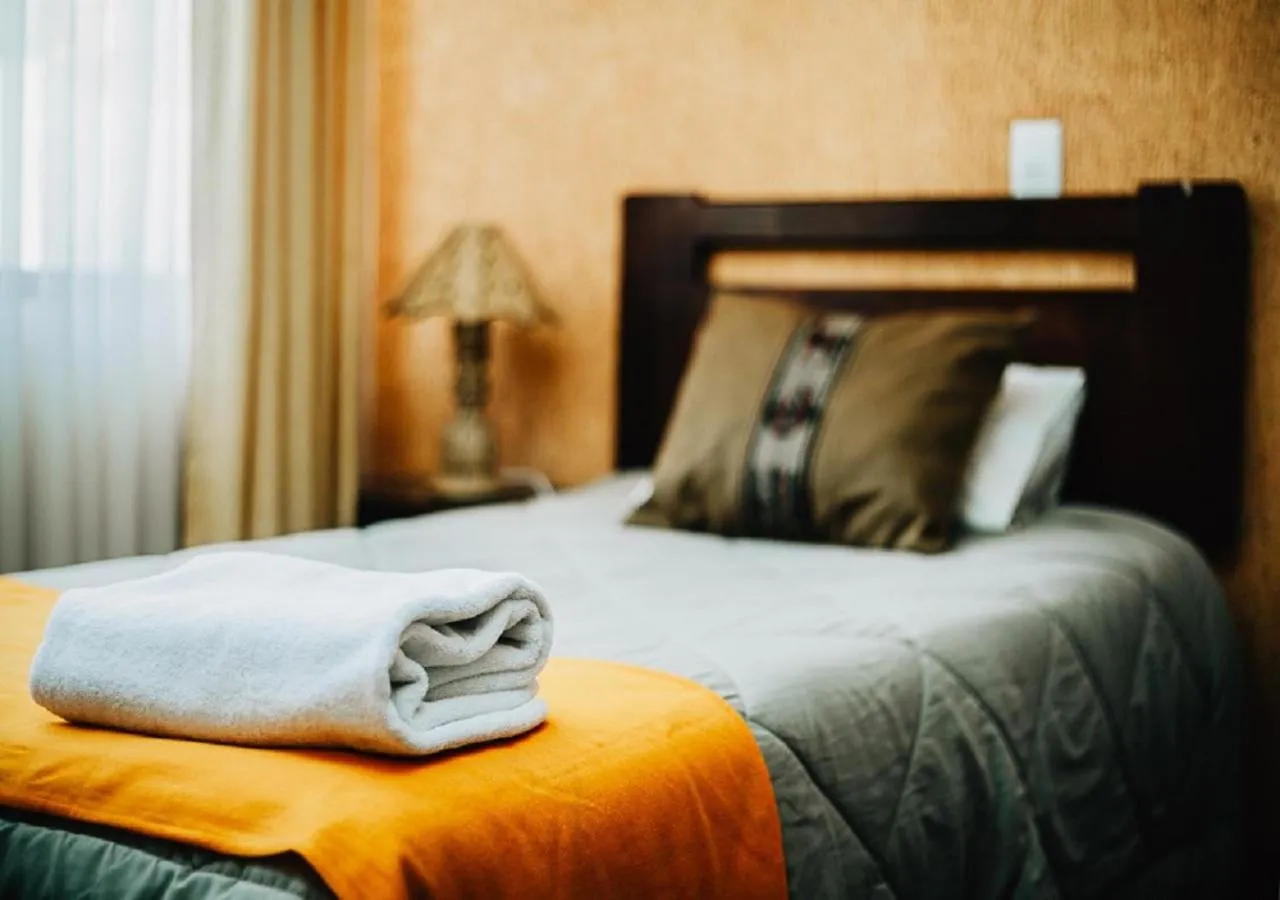 Bed in Las Tholas Hotel