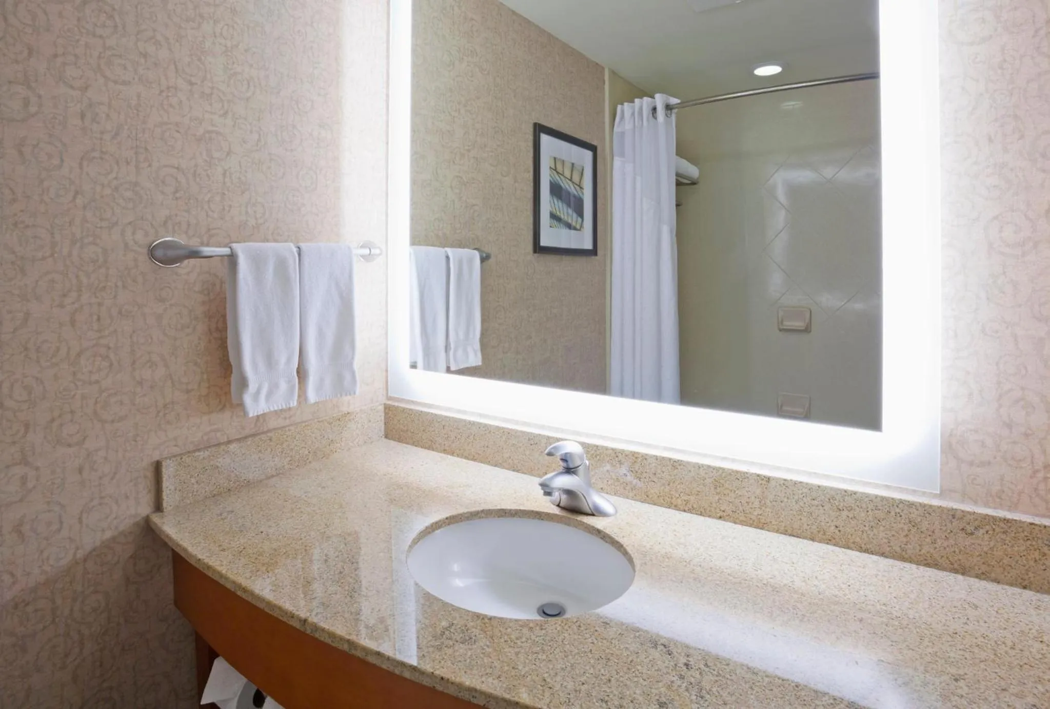 Bathroom in Holiday Inn Hotel & Suites Maple Grove Northwest Minneapolis-Arbor Lakes by IHG