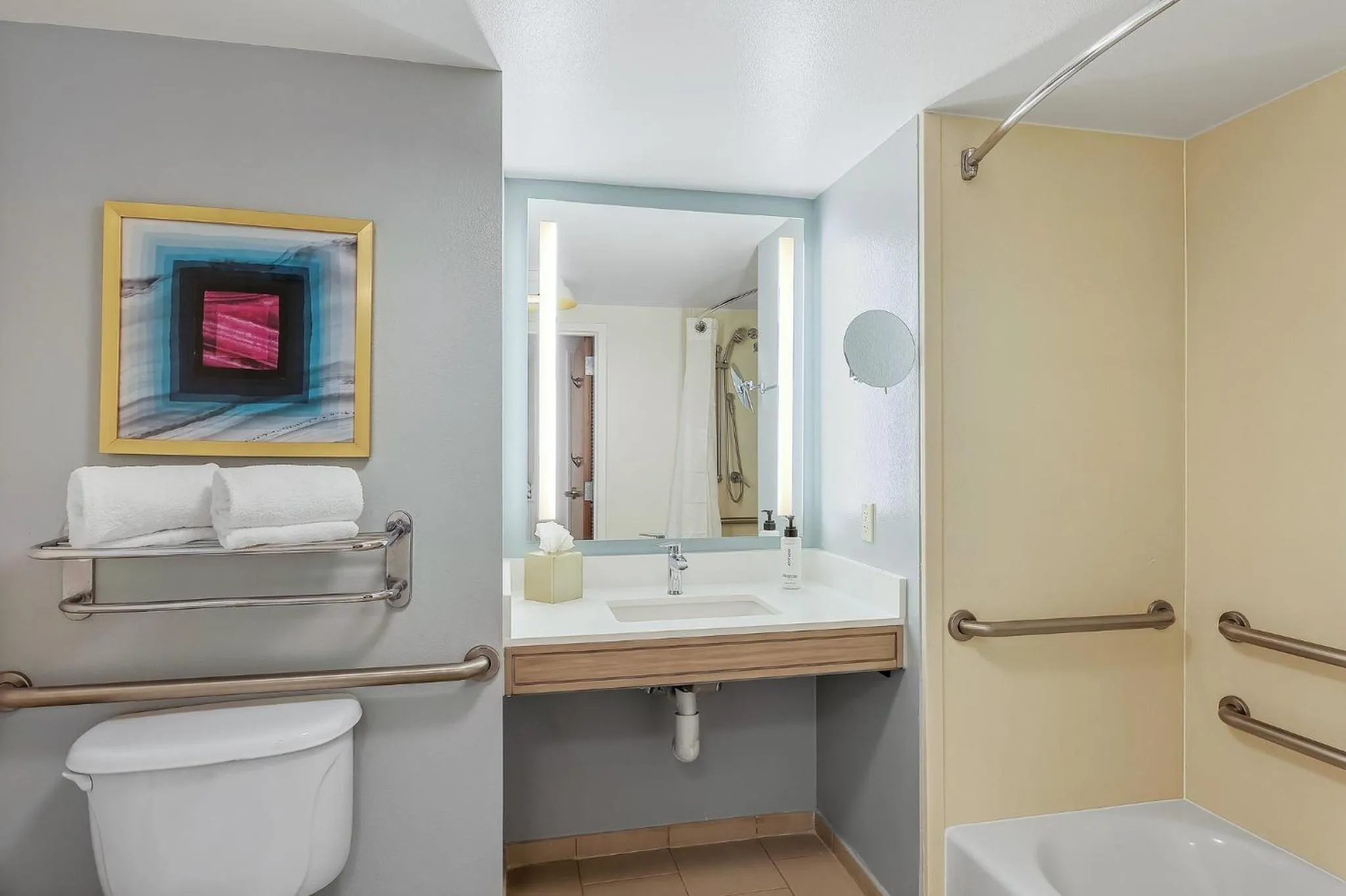 Bathroom in Crowne Plaza Ft Myers Gulf Coast by IHG