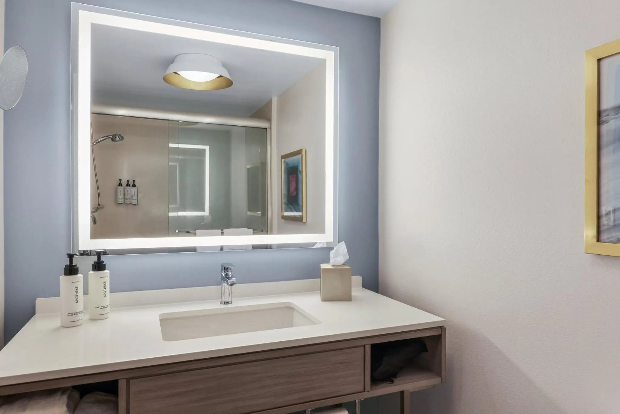 Bathroom in Crowne Plaza Ft Myers Gulf Coast by IHG