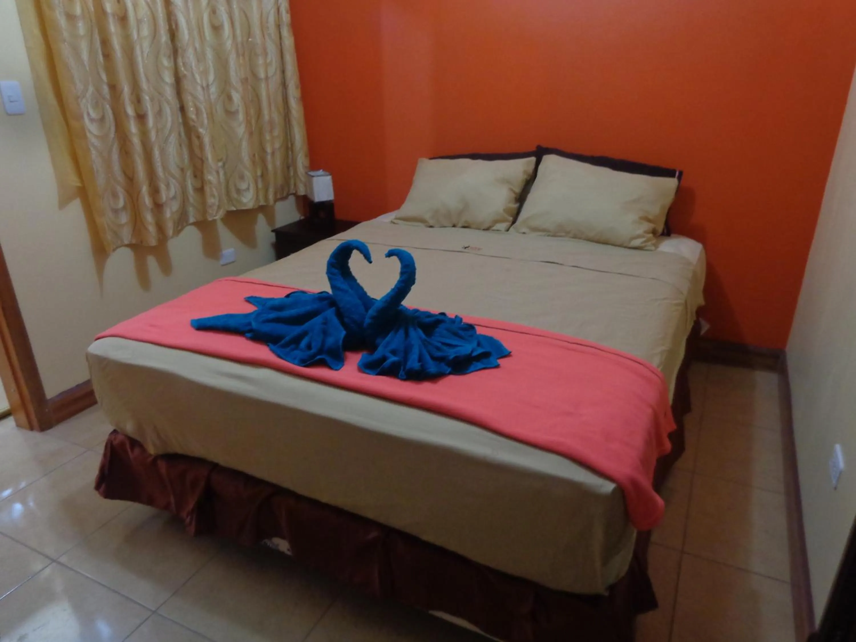 Bed in Hotel Flor Del Campo