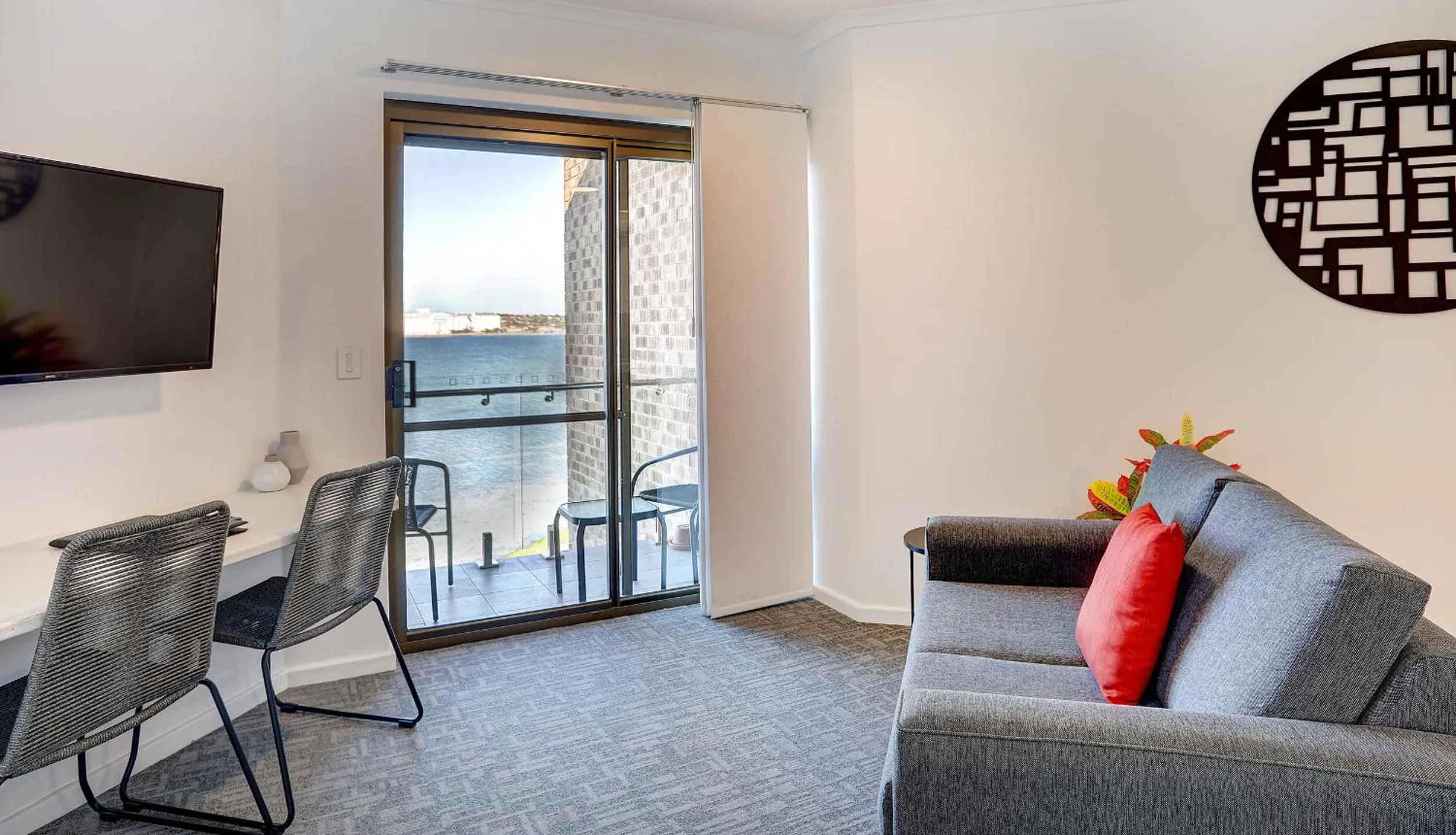 Seating area in Limani Port Lincoln