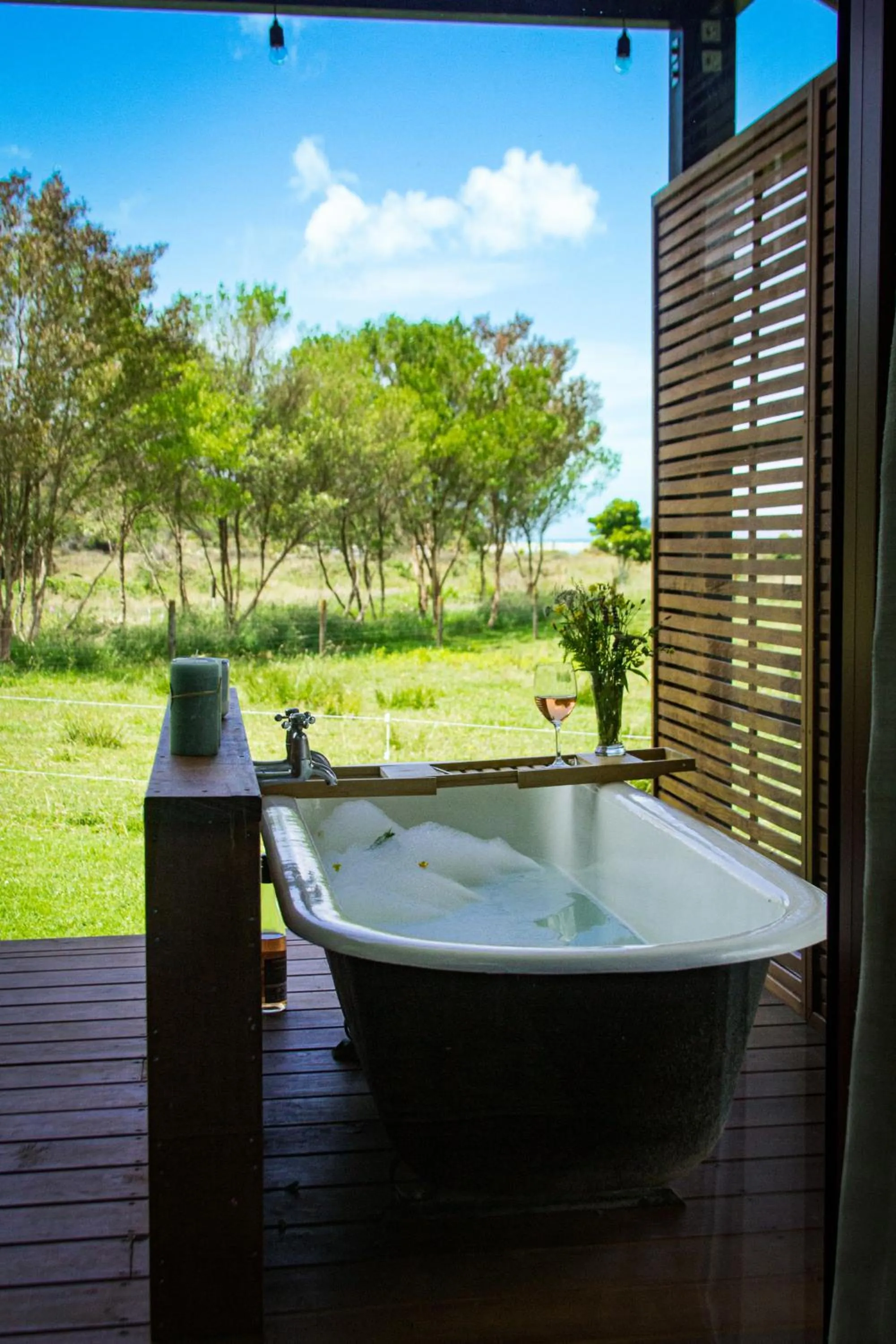 Bath in The Barn Cabins & Camp