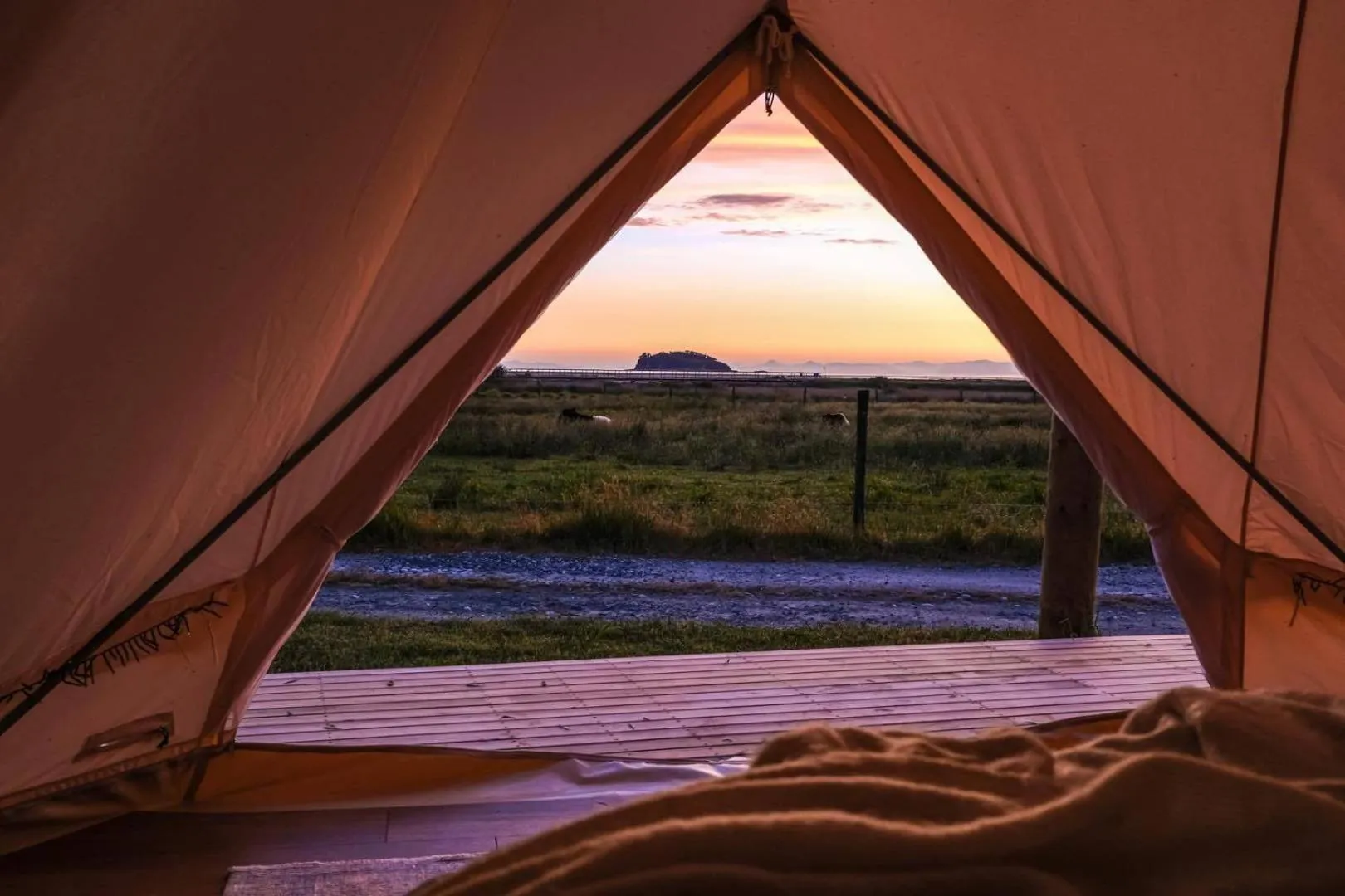 Bed in The Barn Cabins & Camp