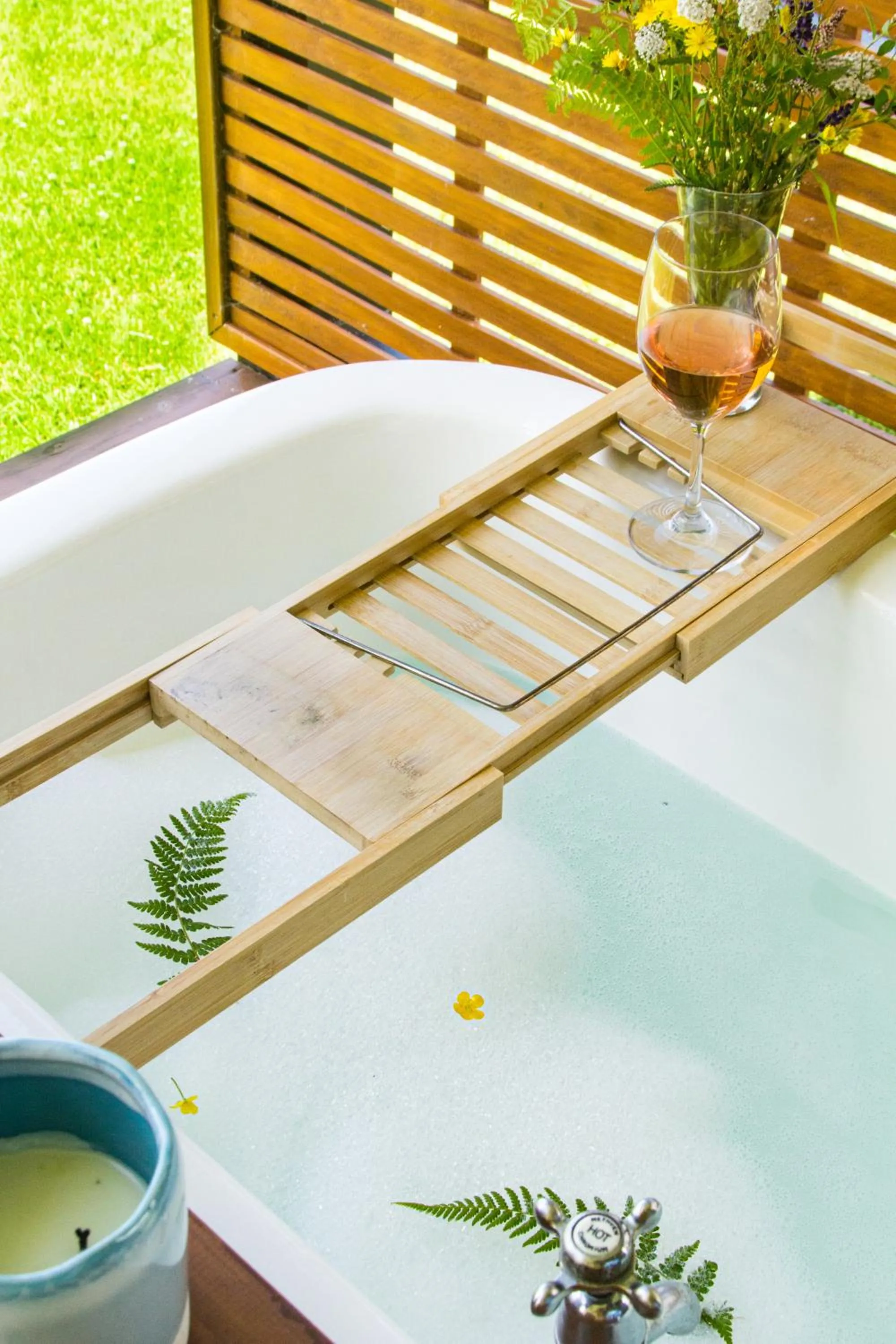 Bath in The Barn Cabins & Camp