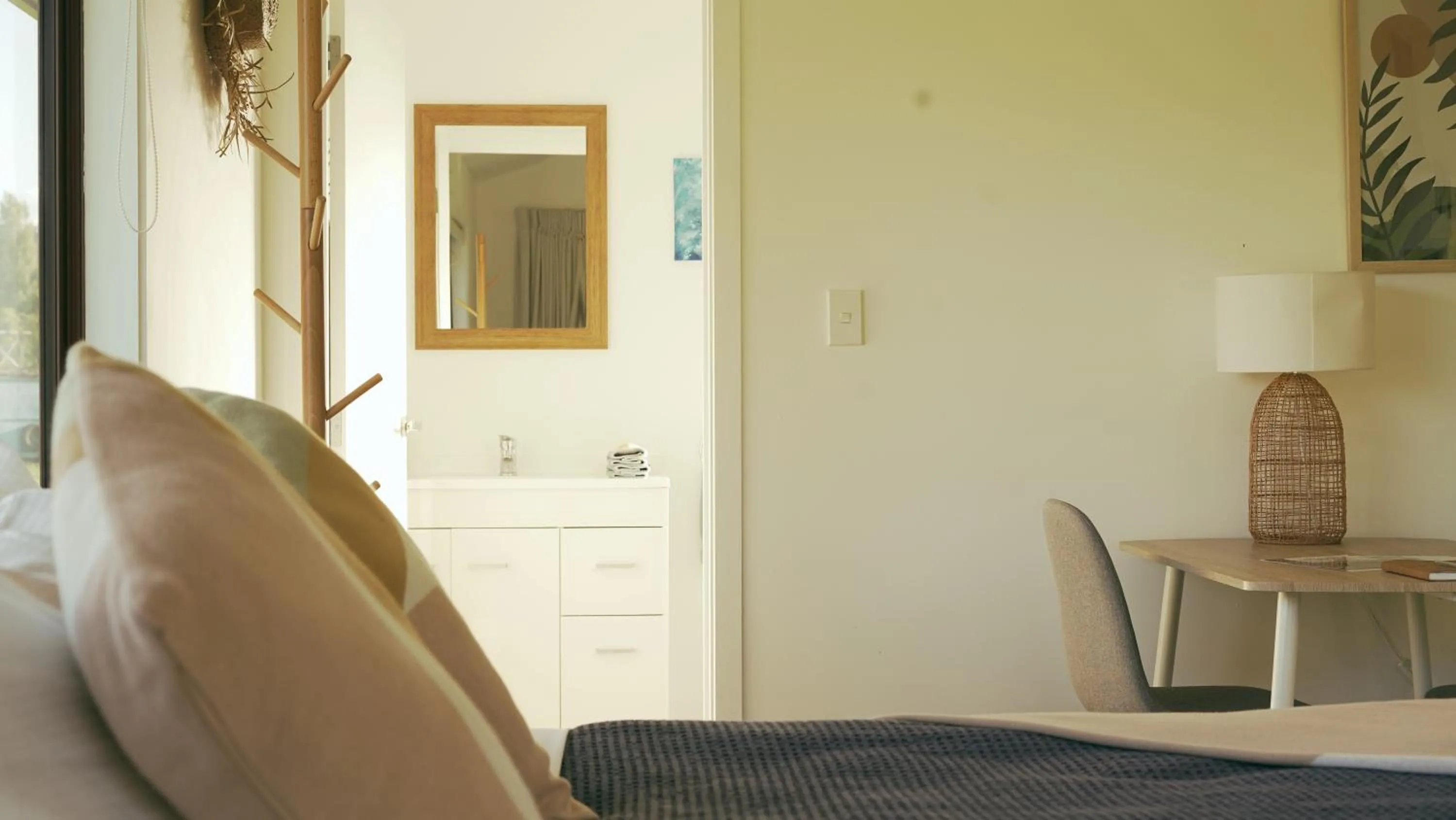 Bedroom in The Barn Cabins & Camp