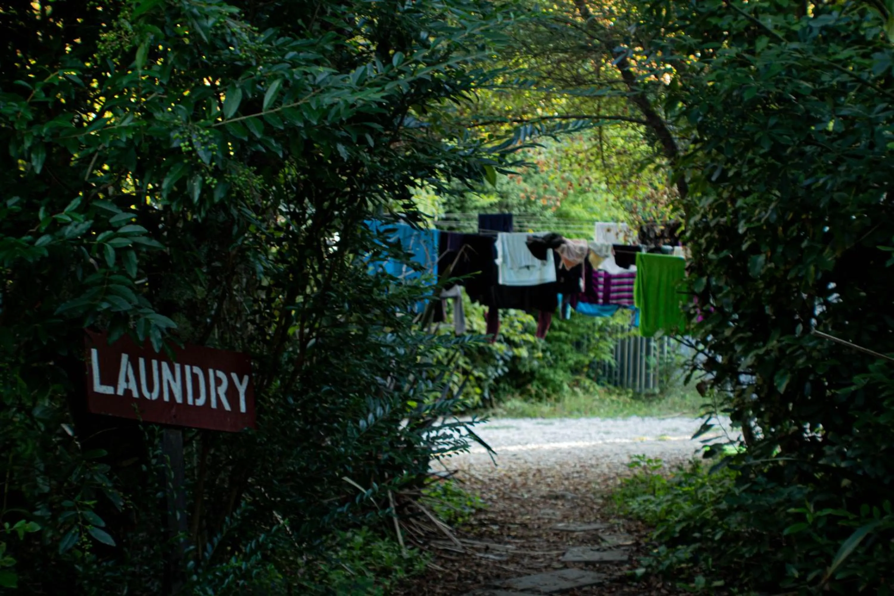 Garden in The Barn Cabins & Camp