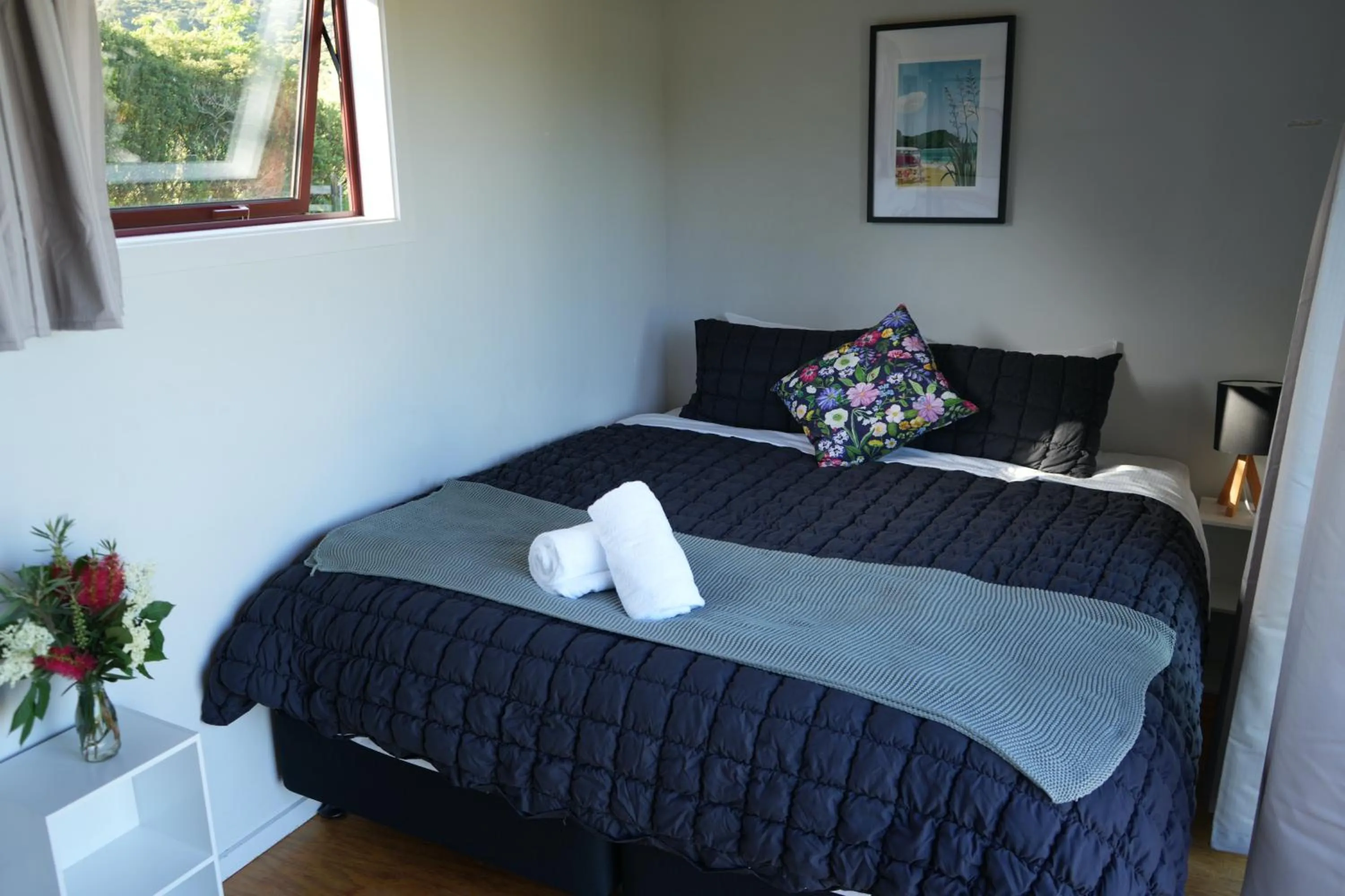 Bed in The Barn Cabins & Camp