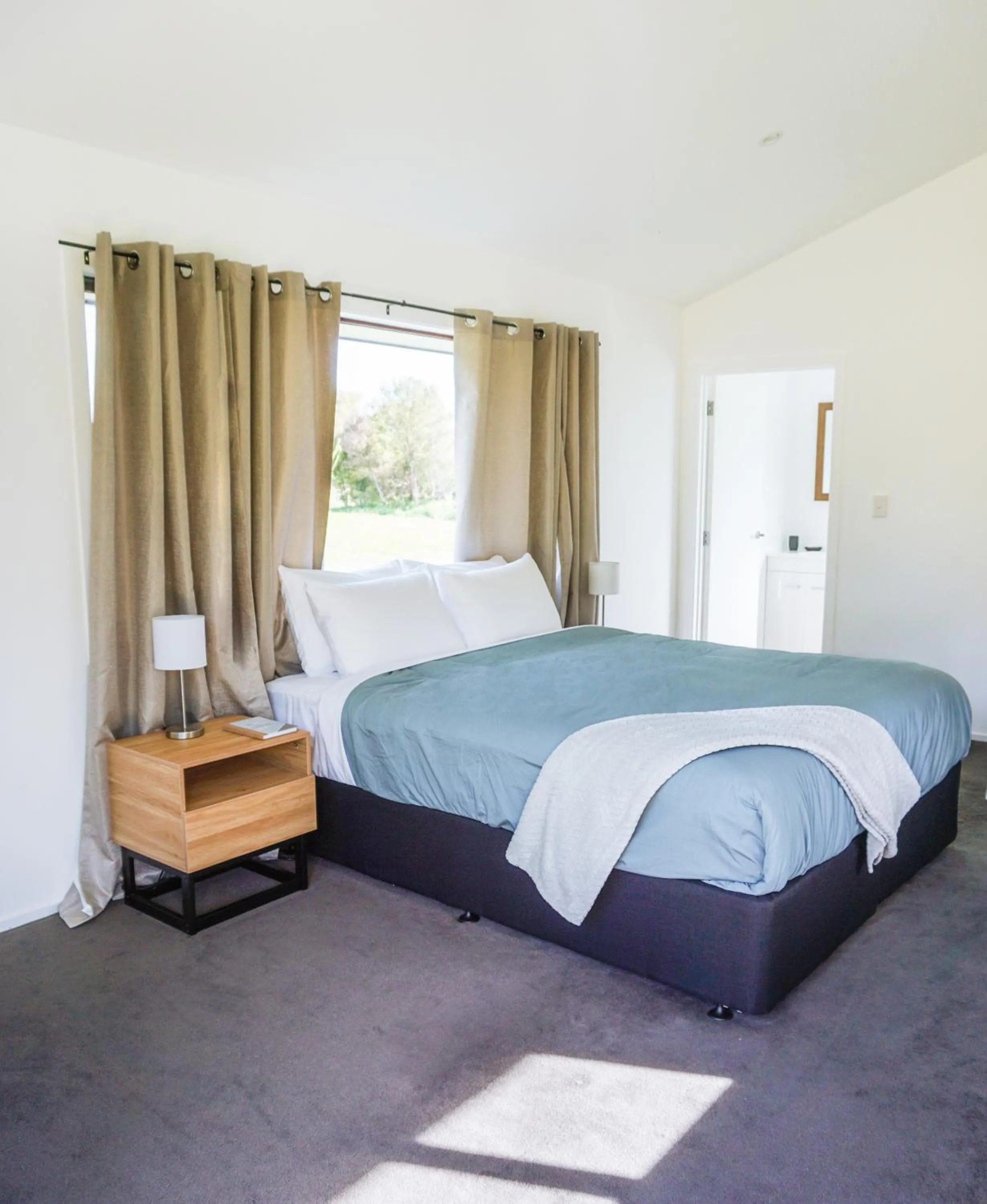 Bedroom, Bed in The Barn Cabins & Camp