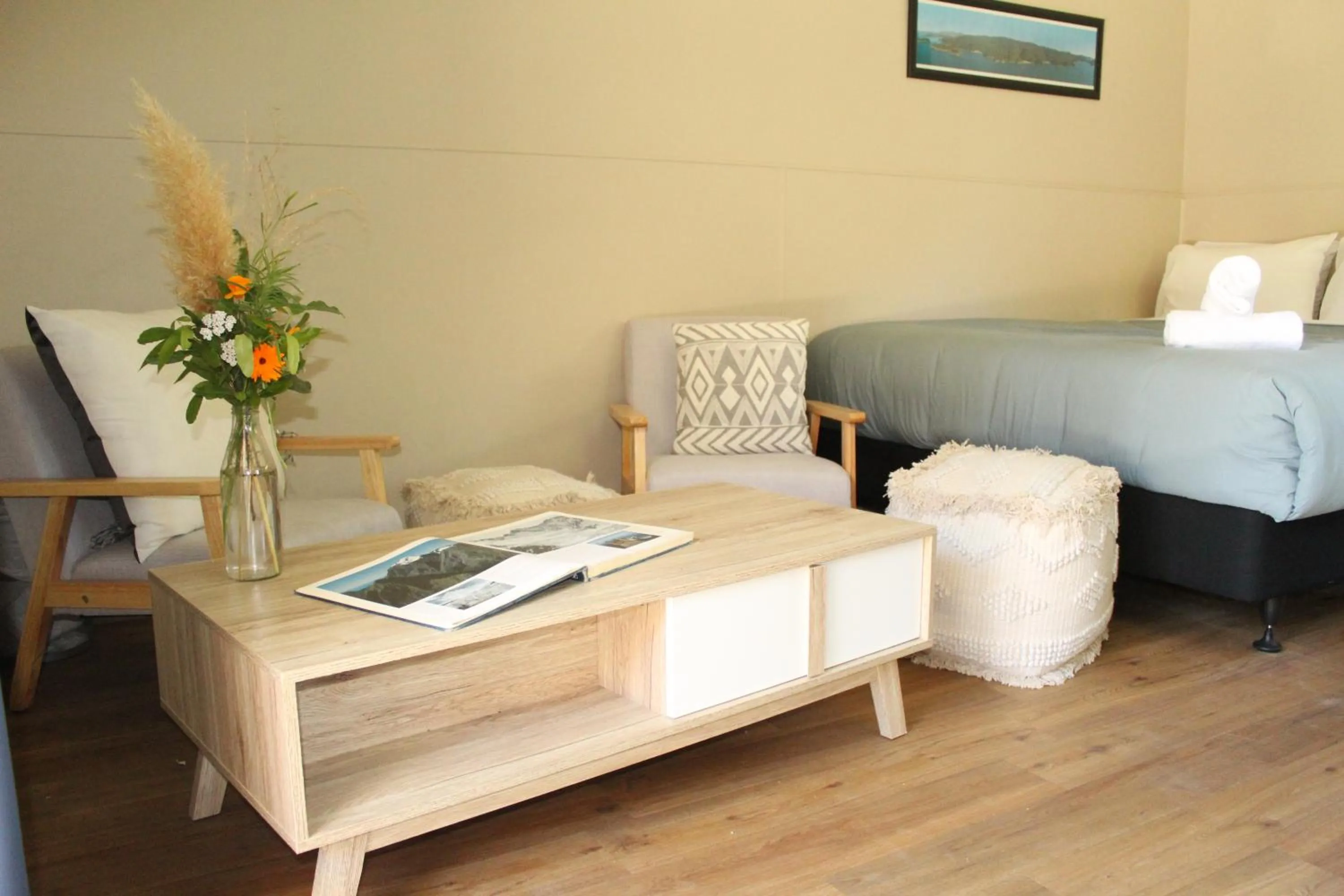 Bed in The Barn Cabins & Camp