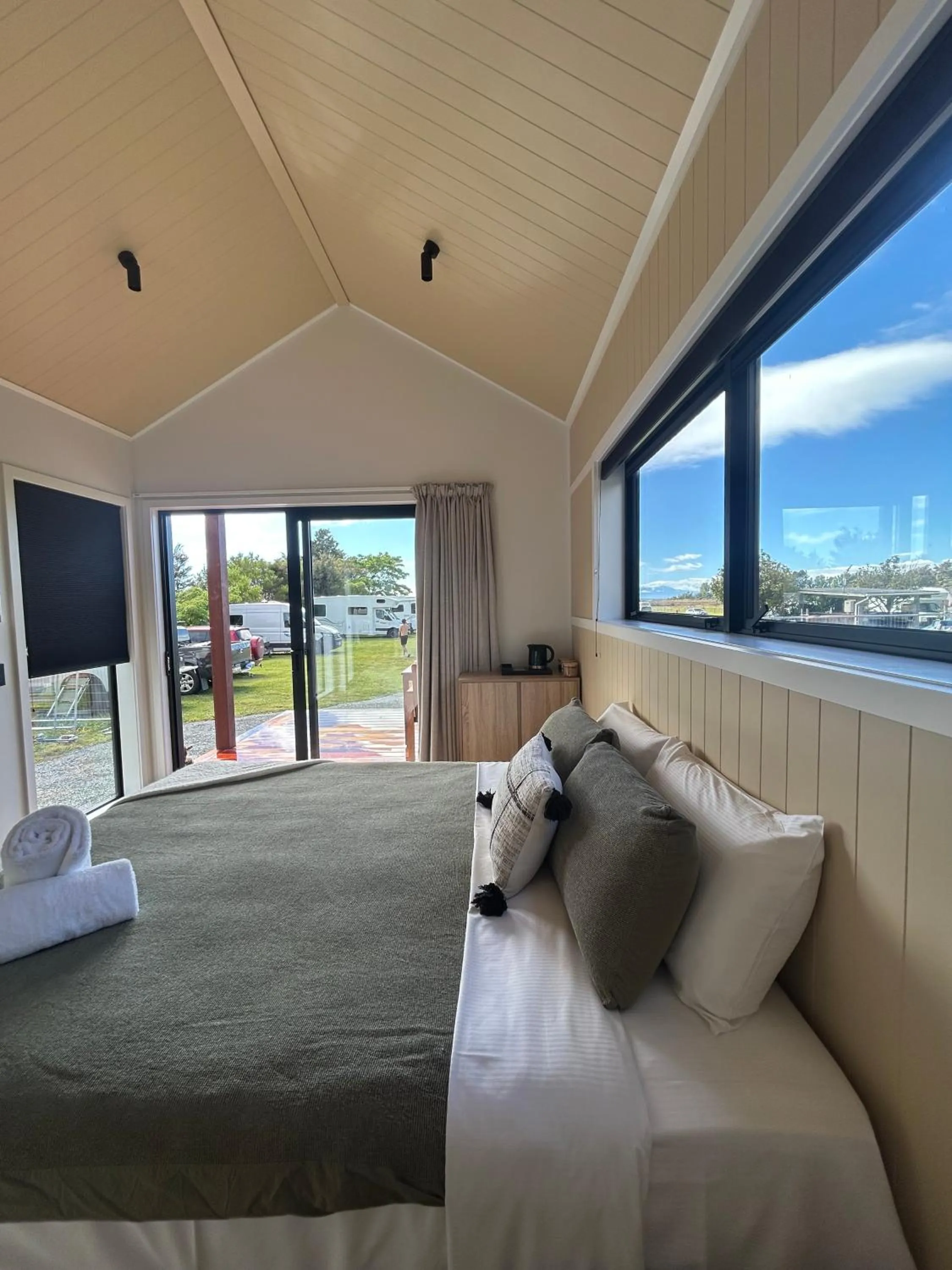 Natural landscape, Bed in The Barn Cabins & Camp