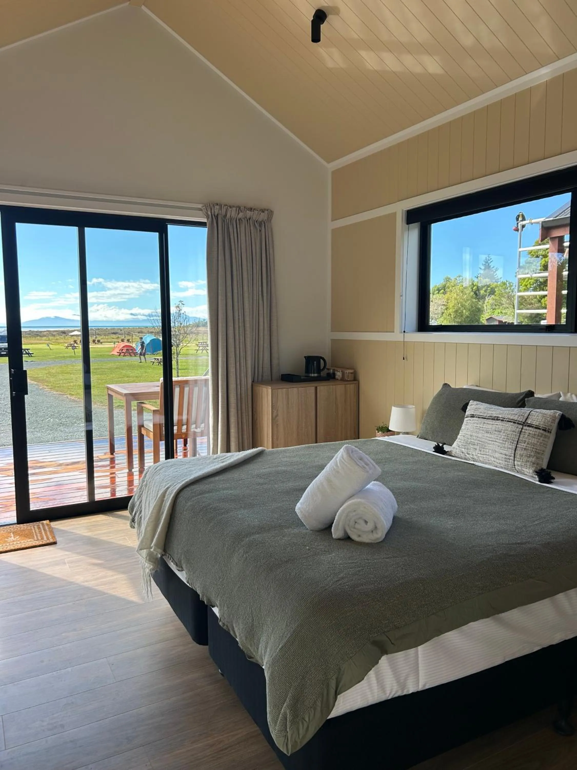 Natural landscape, Bed in The Barn Cabins & Camp